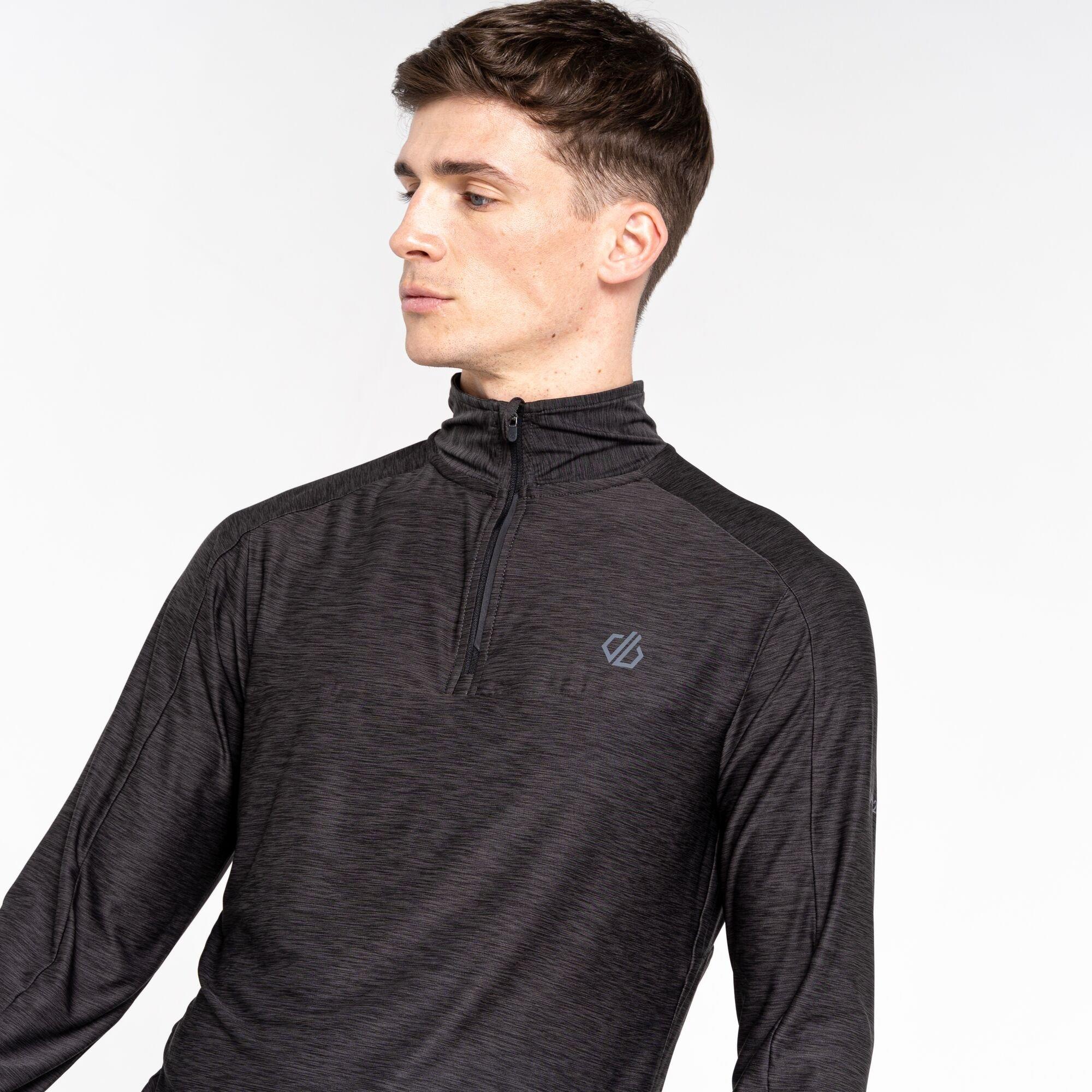 Black Marl - Dare 2b - Men's Power Up Short-Sleeve Performance T-Shirt - 15