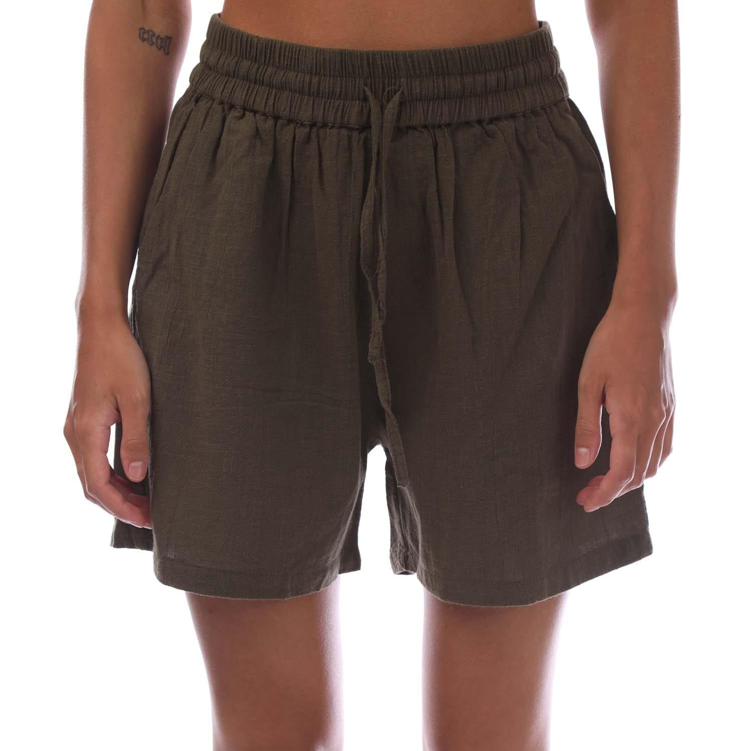 Only Tizana String Cotton Shorts