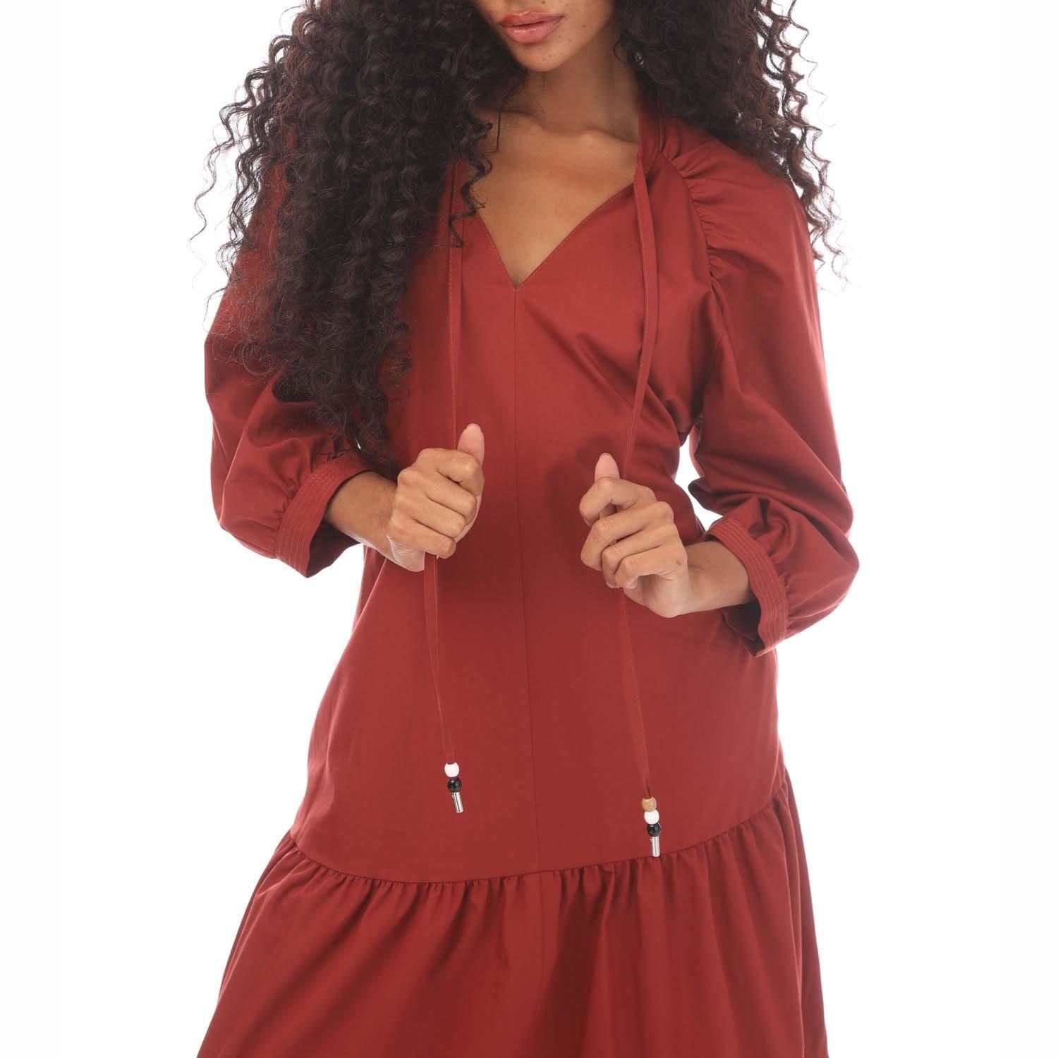 Red - Boss - Depera Dress - 3