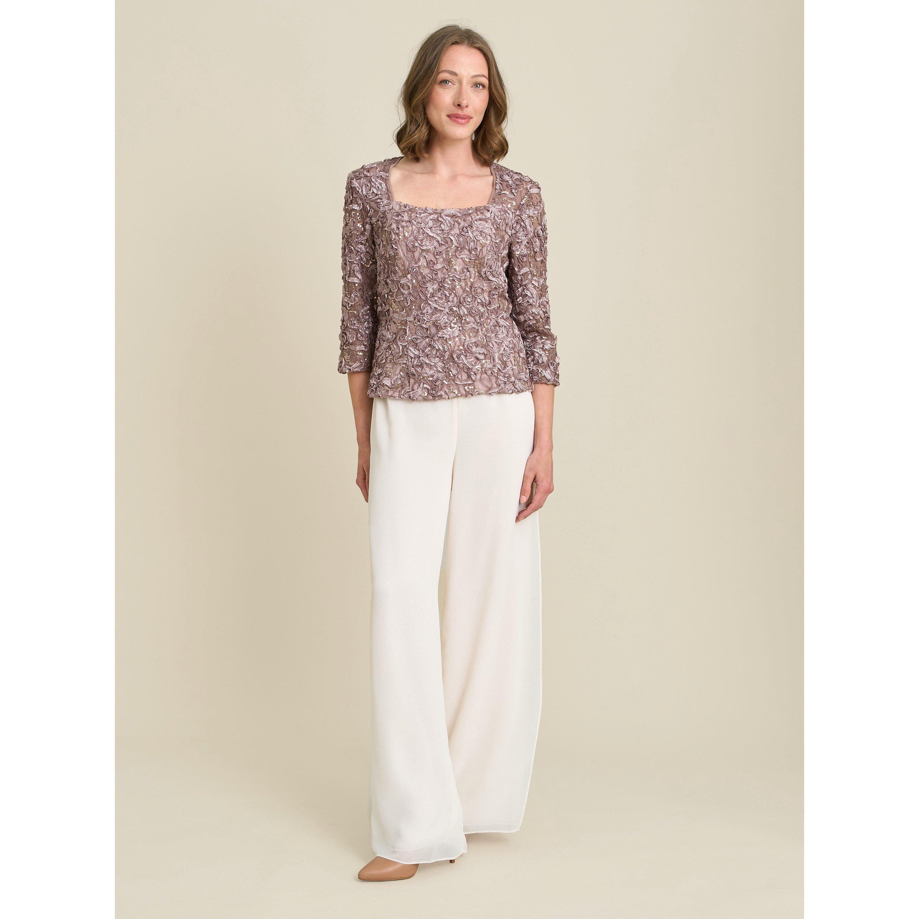 Minx - Gina Bacconi - Tonia Embellished Lace Blouse - 3