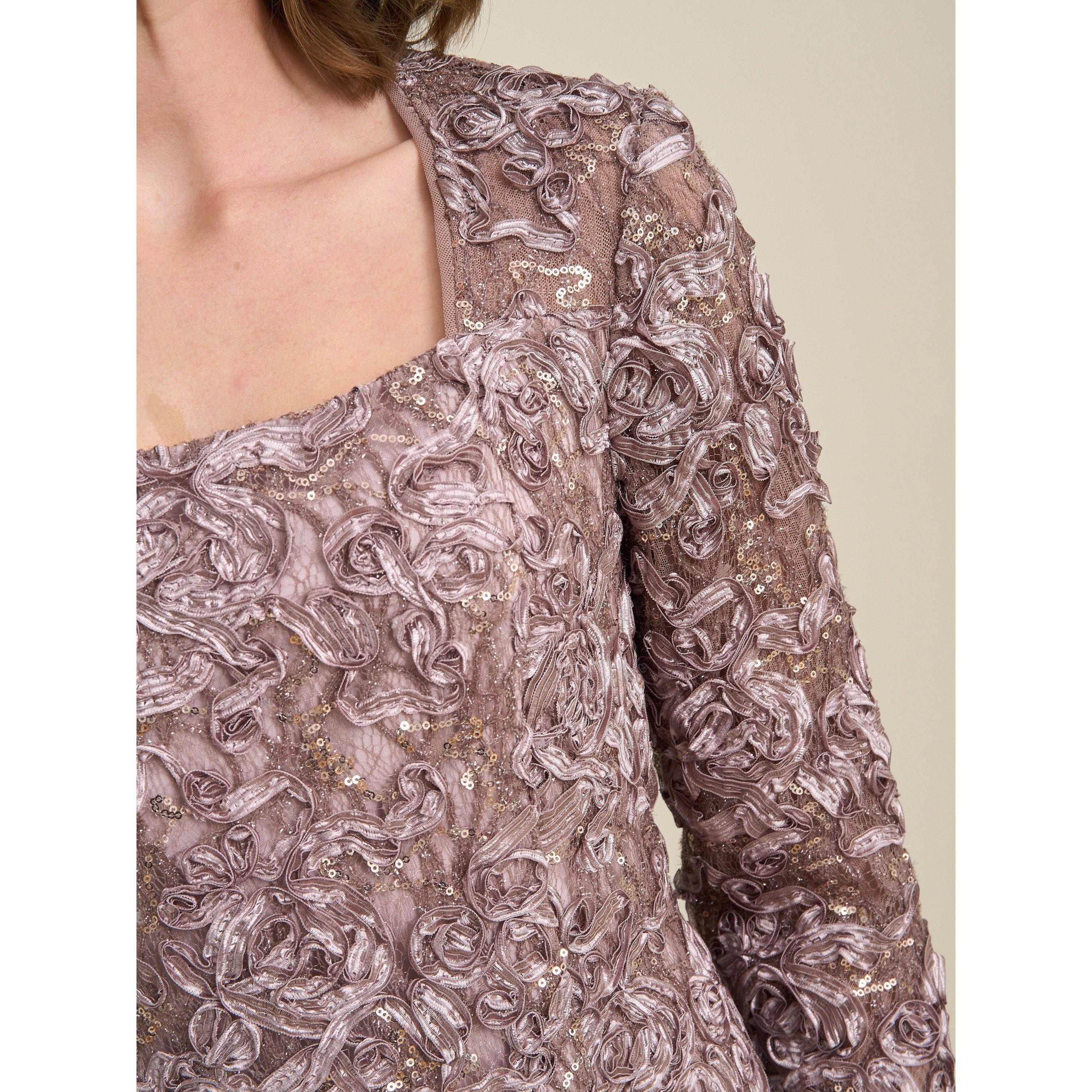 Minx - Gina Bacconi - Tonia Embellished Lace Blouse - 5