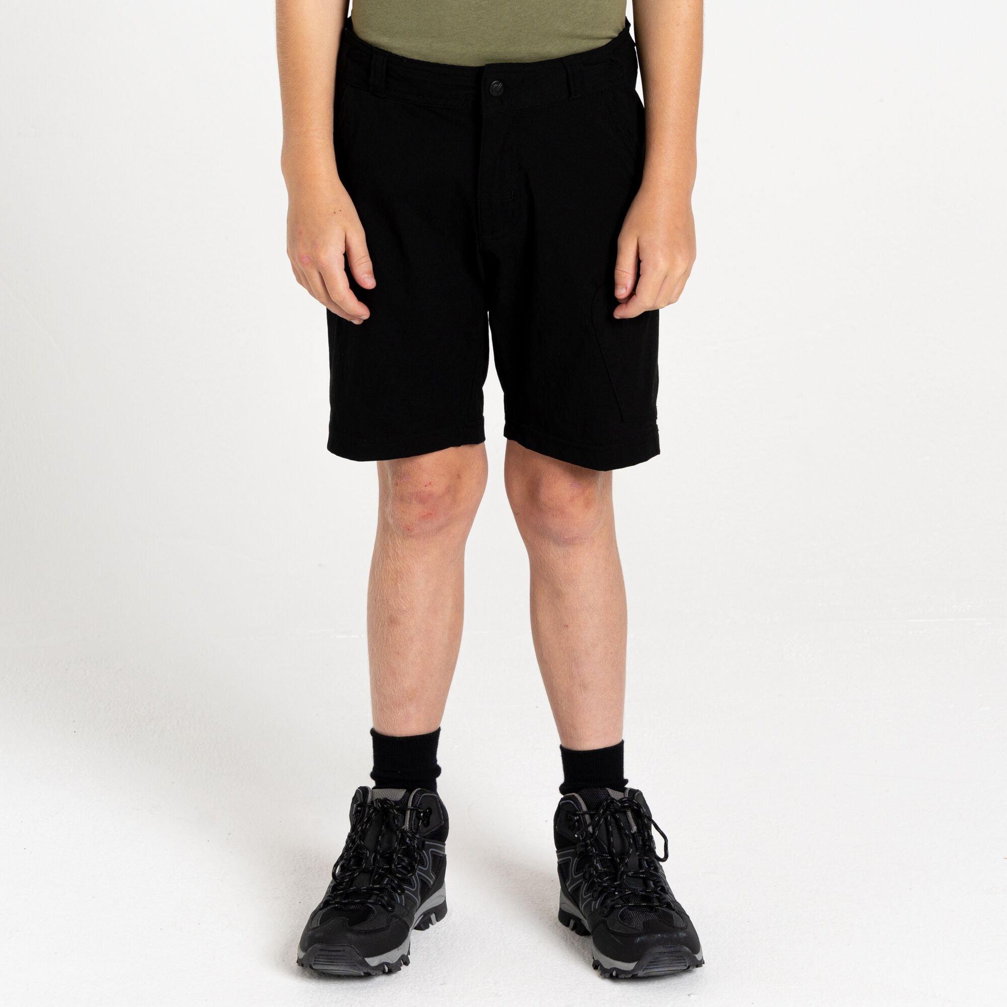 Black - Regatta - Unisex Kids Reprise Walking Shorts - 2