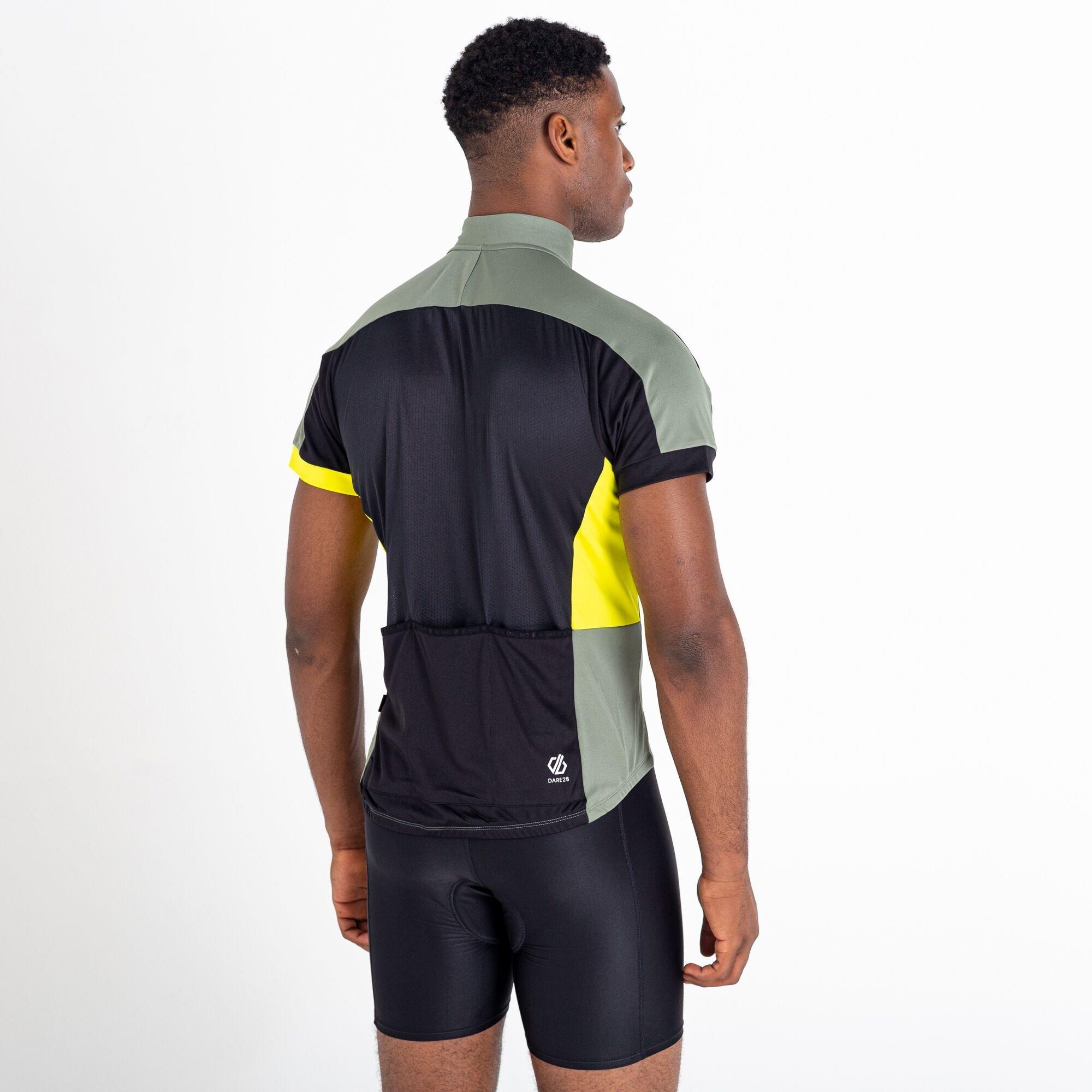 Agavegrn/Blk - Dare 2b - Protraction Short-Sleeve Performance Gym Top - 6