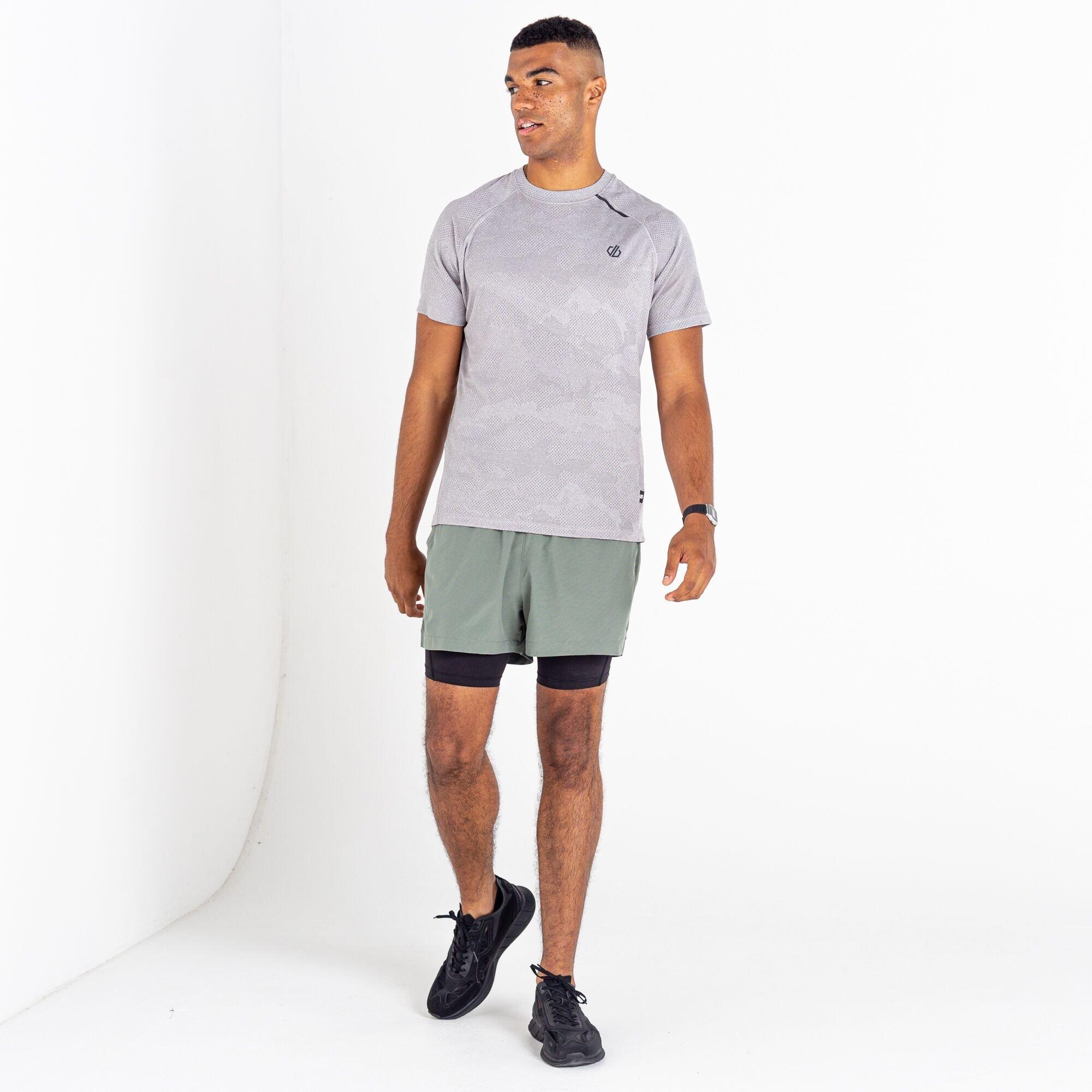 Ashgrey Camo - Dare 2b - Men's Short-Sleeve Polo Shirt - 4