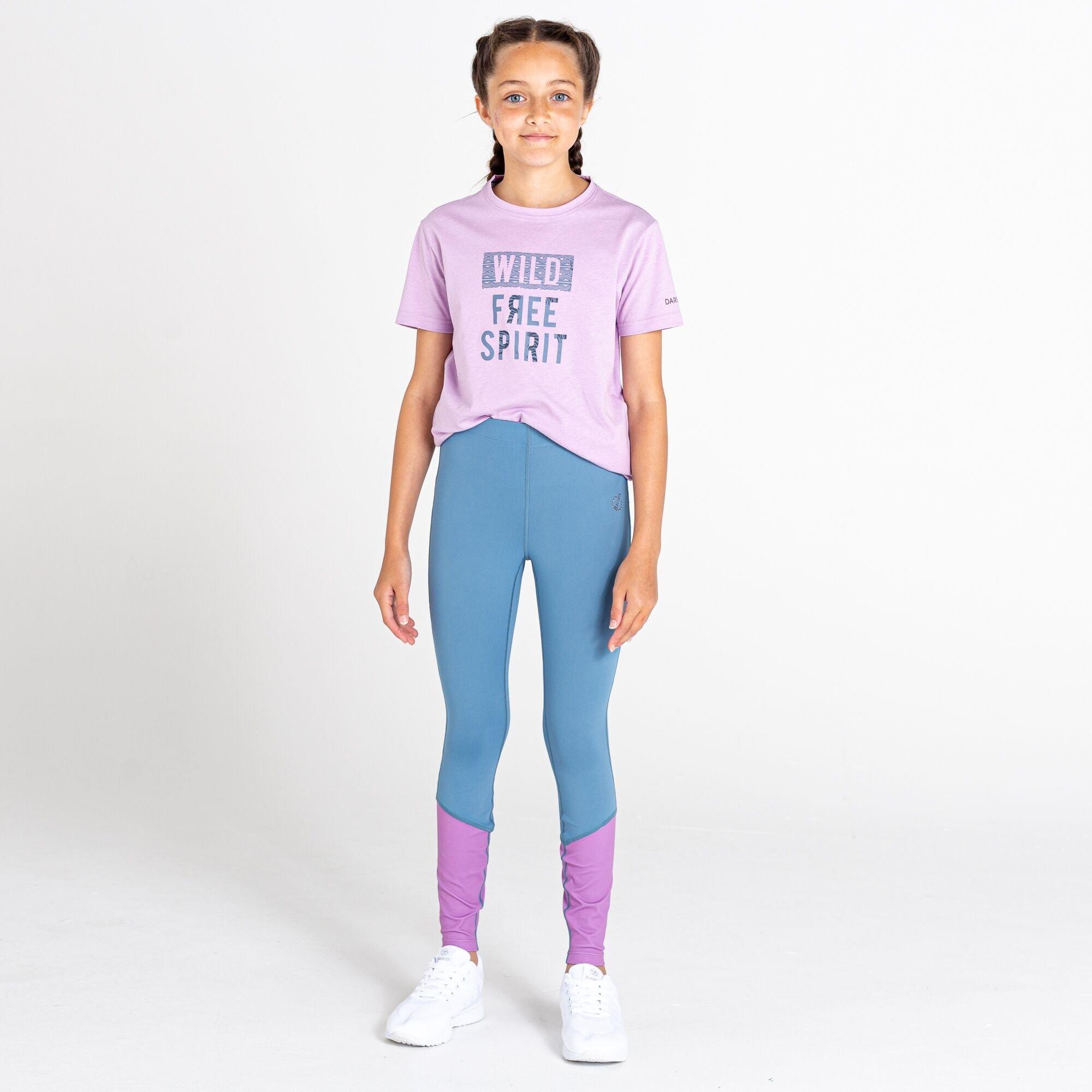 Blustn/Dstlv - Dare 2b - Girls Crystalize Leggings - 1