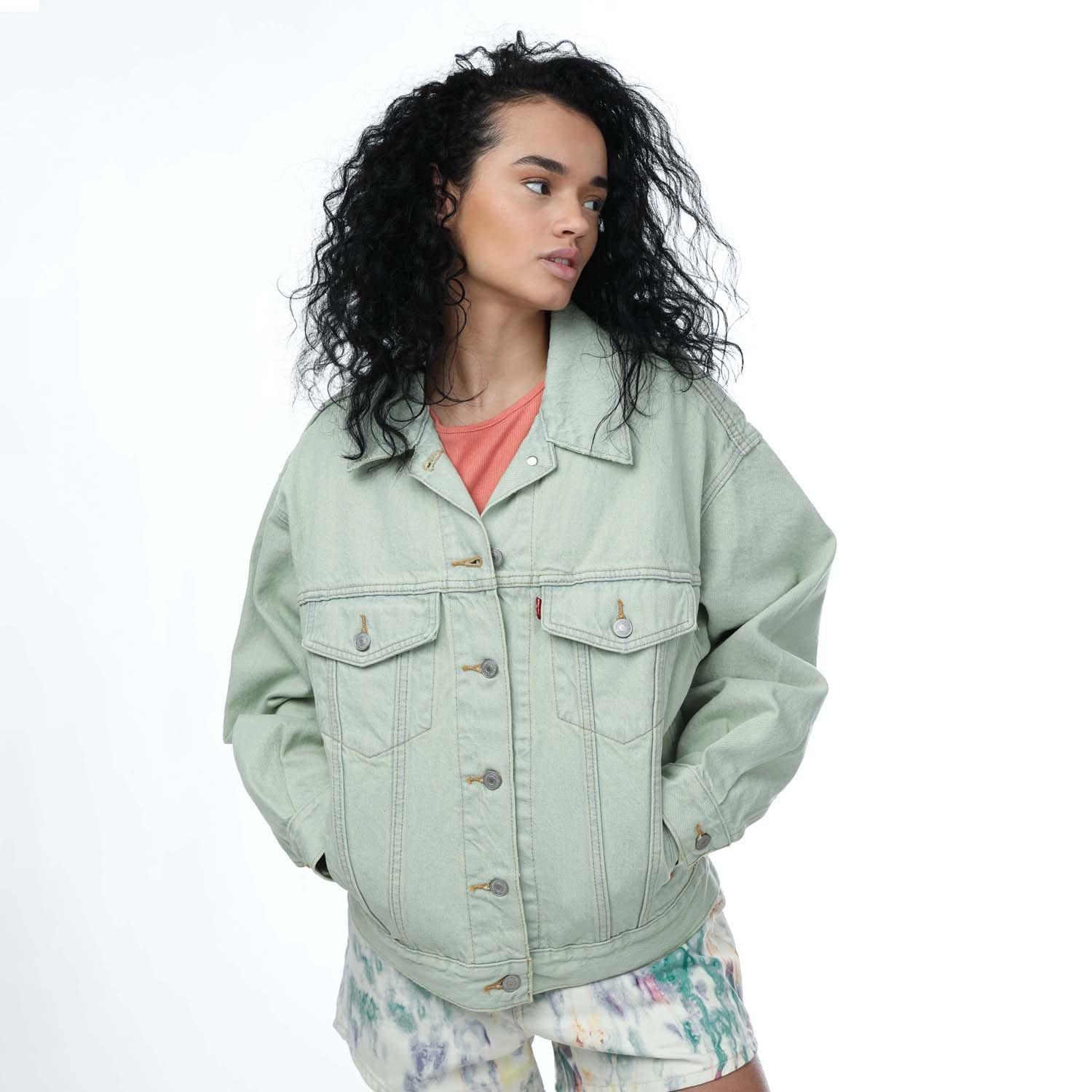 Green - Levis - 90s Trucker Jacket - 1