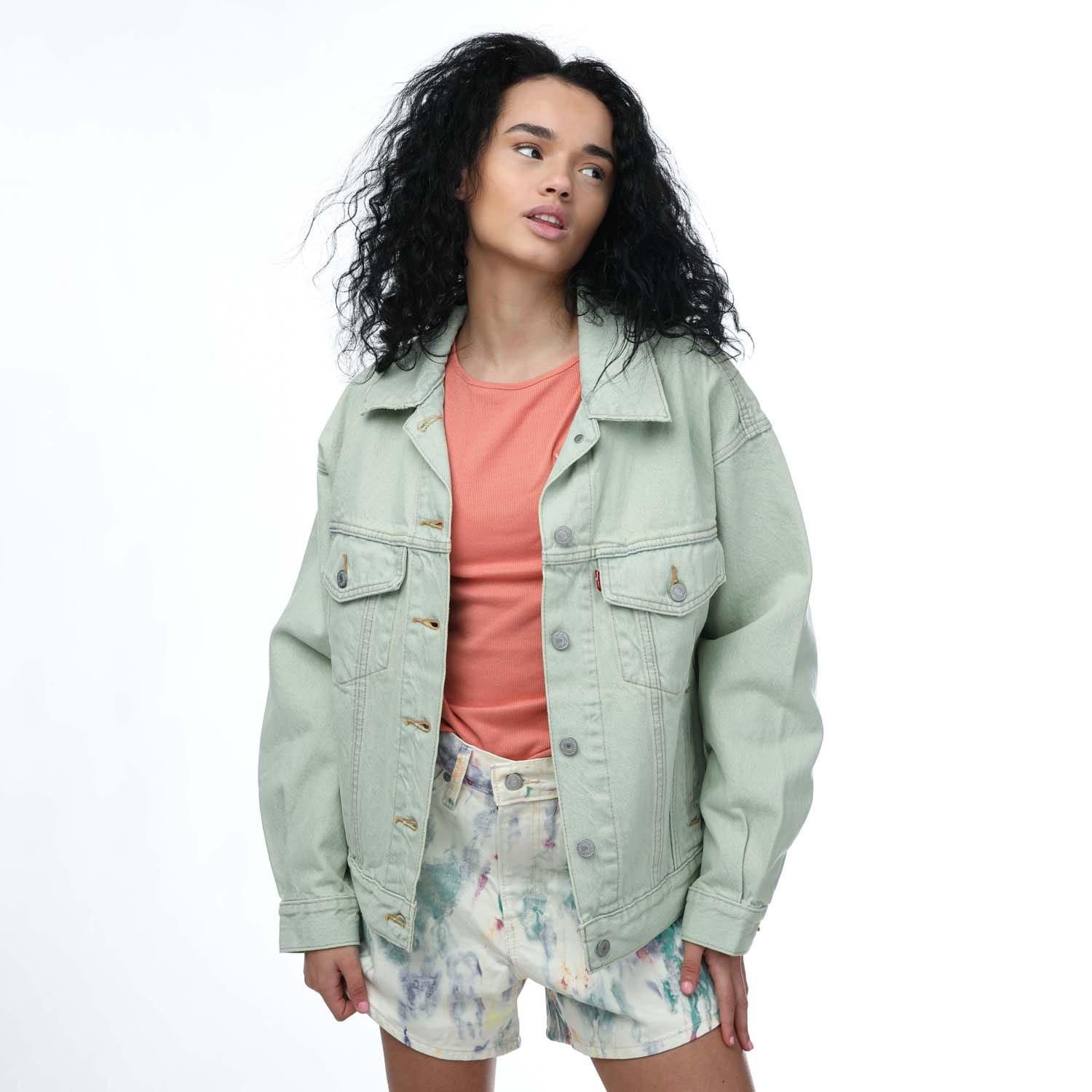 Green - Levis - 90s Trucker Jacket - 2