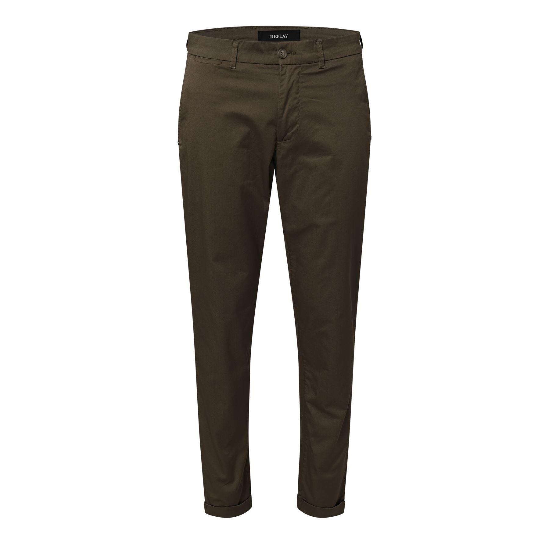 Green - Replay - Heren Chinos - 1