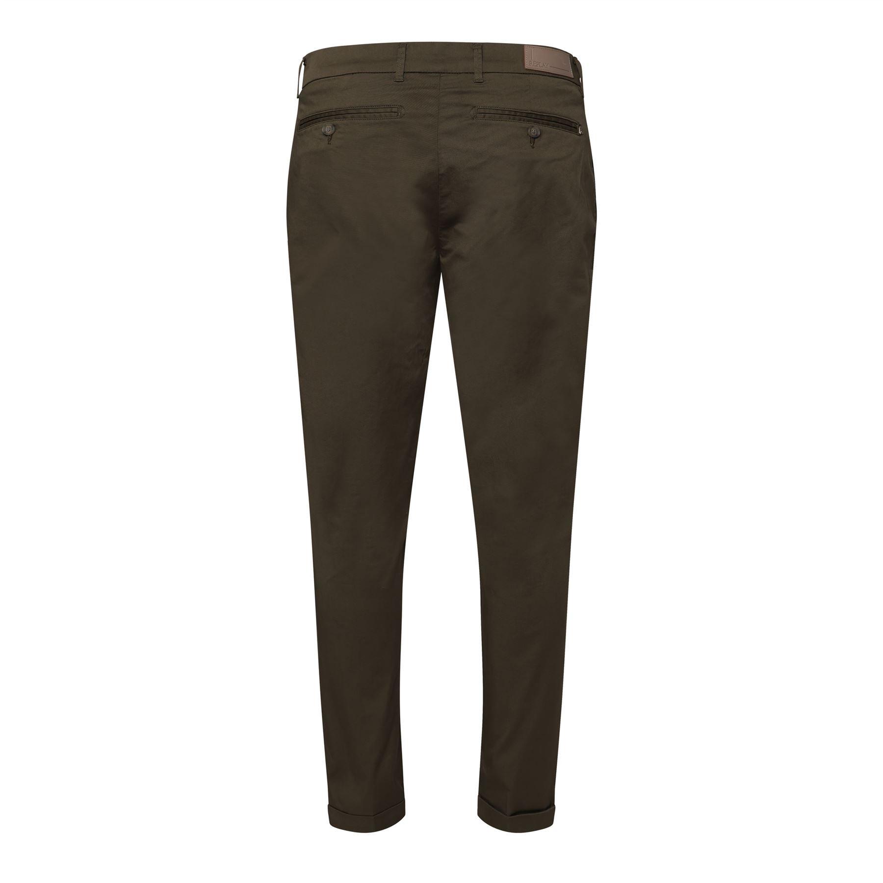 Green - Replay - Heren Chinos - 2
