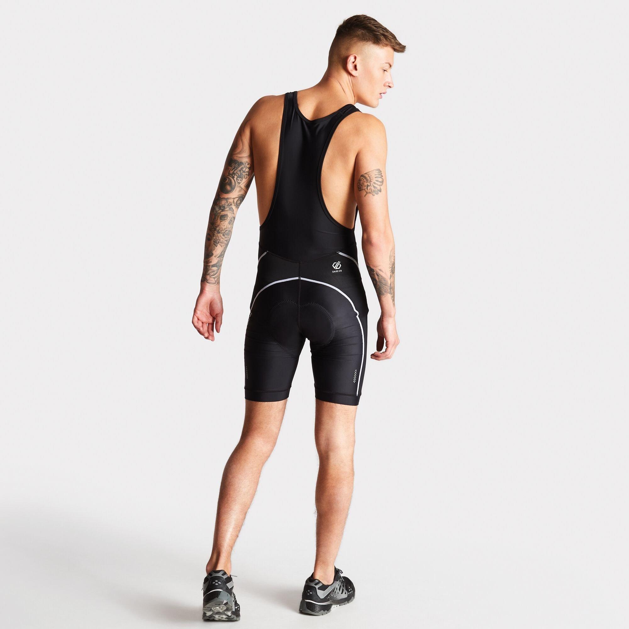 Black - Dare 2b - Ecliptic gel bibbed short - 10