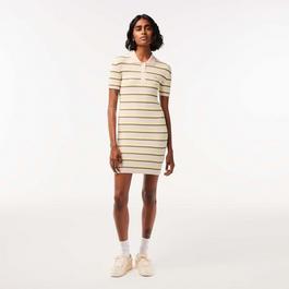 Lacoste French Made Striped Polo Dress