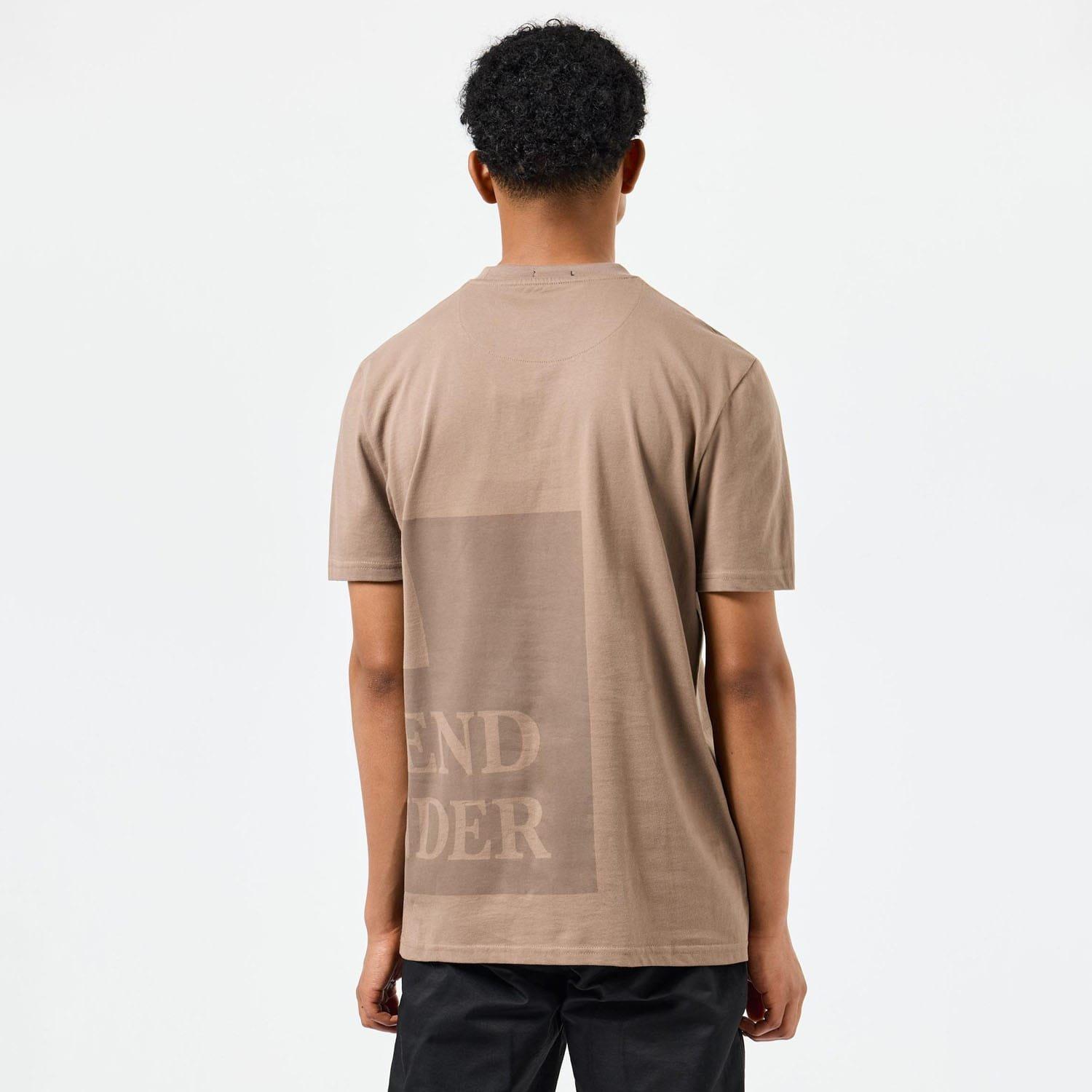 Brown - Weekend Offender - Ryan Large Tonal Prison T-Shirt - 2
