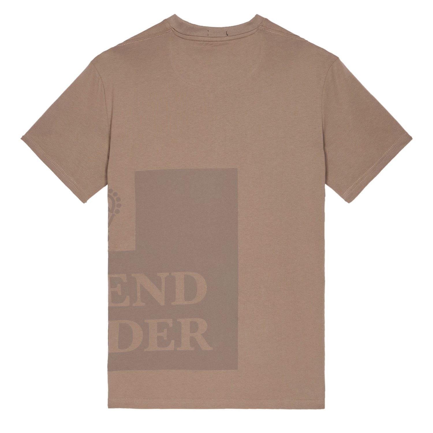 Brown - Weekend Offender - Ryan Large Tonal Prison T-Shirt - 4