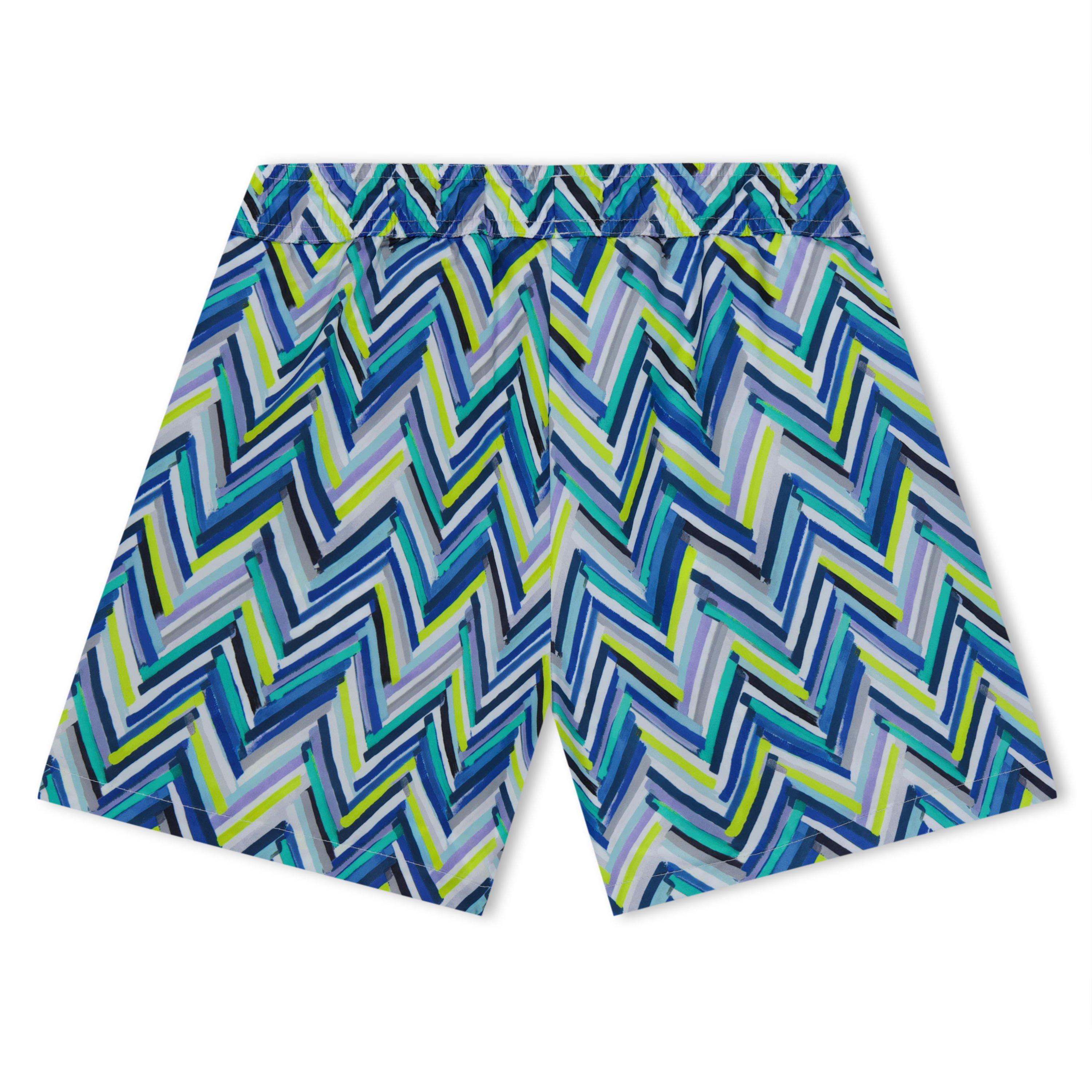 Blu/Green 612MC - Missoni - Kids' Zigzag Swim Shorts - 2