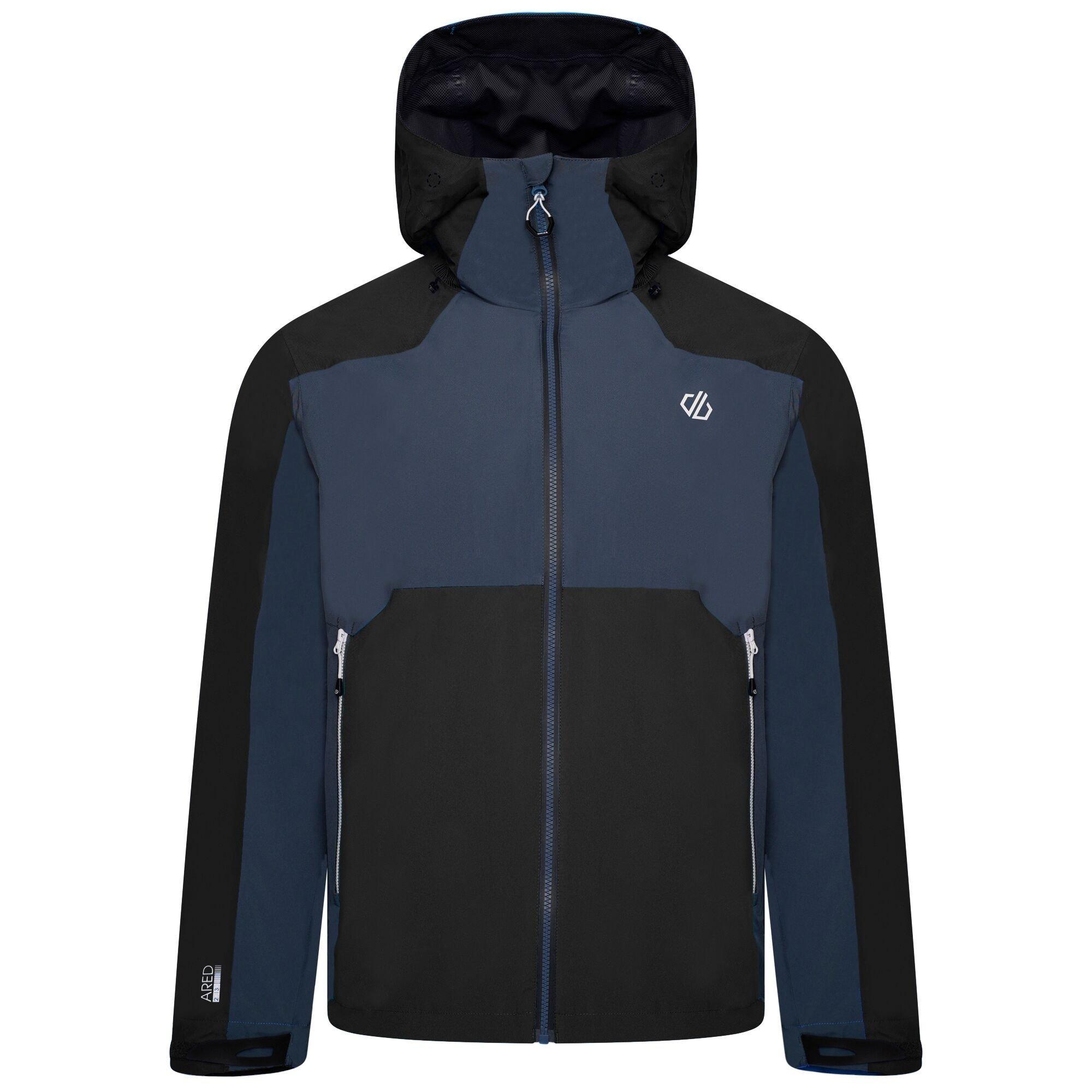 Black/Orion - Dare 2b - Men's Touchpoint II ARED 20/30 Stretch Lightweight Waterproof Jacket - 1
