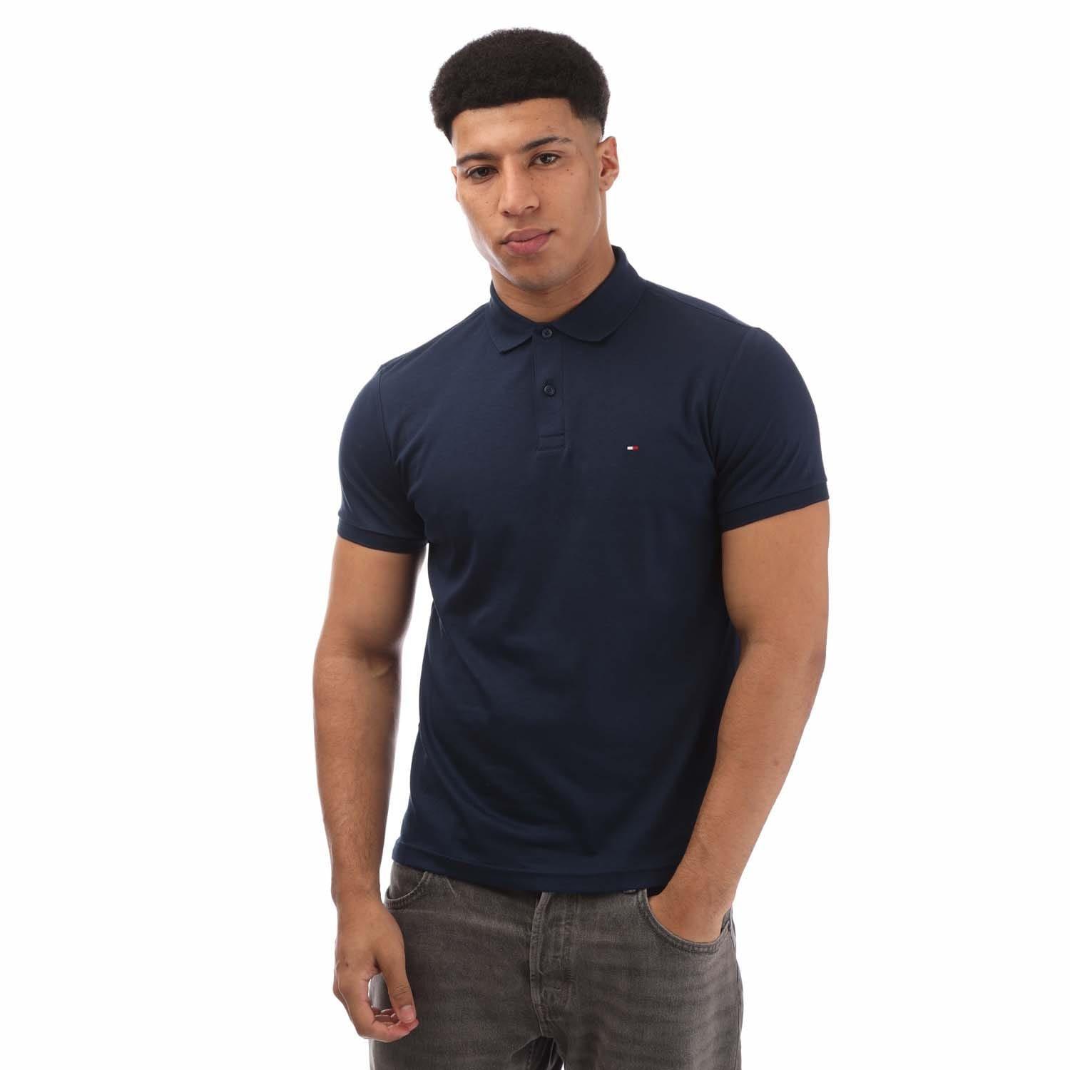 Blue - Tommy Hilfiger - Regular-Fit Polo Shirt - 1