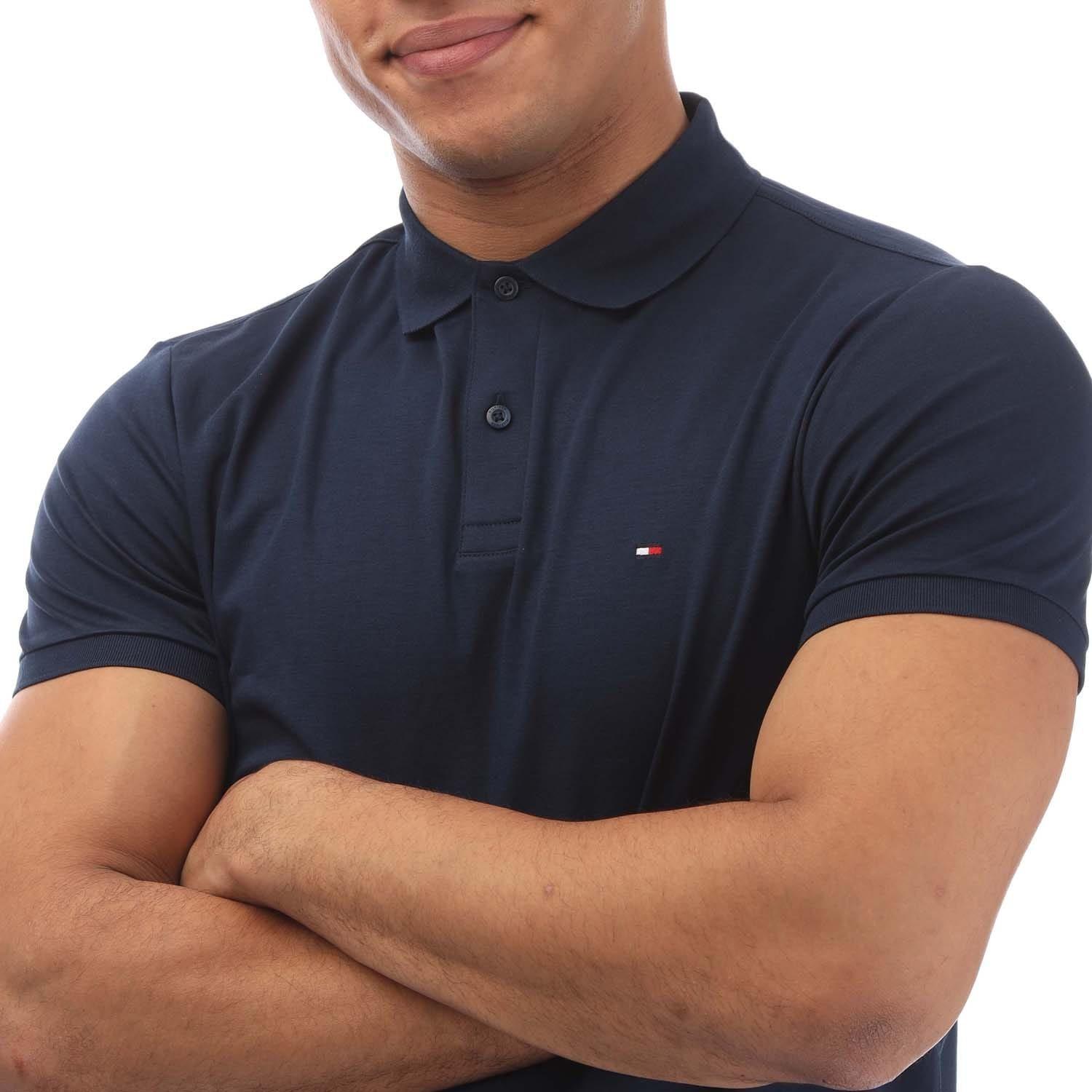 Blue - Tommy Hilfiger - Regular-Fit Polo Shirt - 3