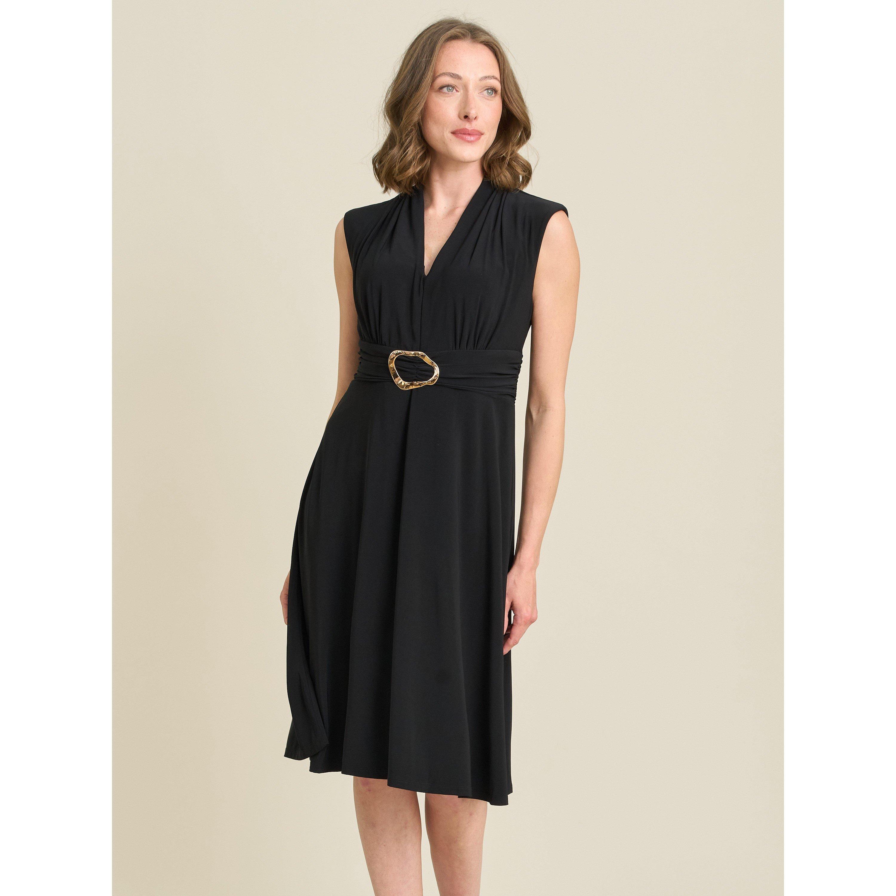 Black - Gina Bacconi - Suri Sleeveless Dress - 1