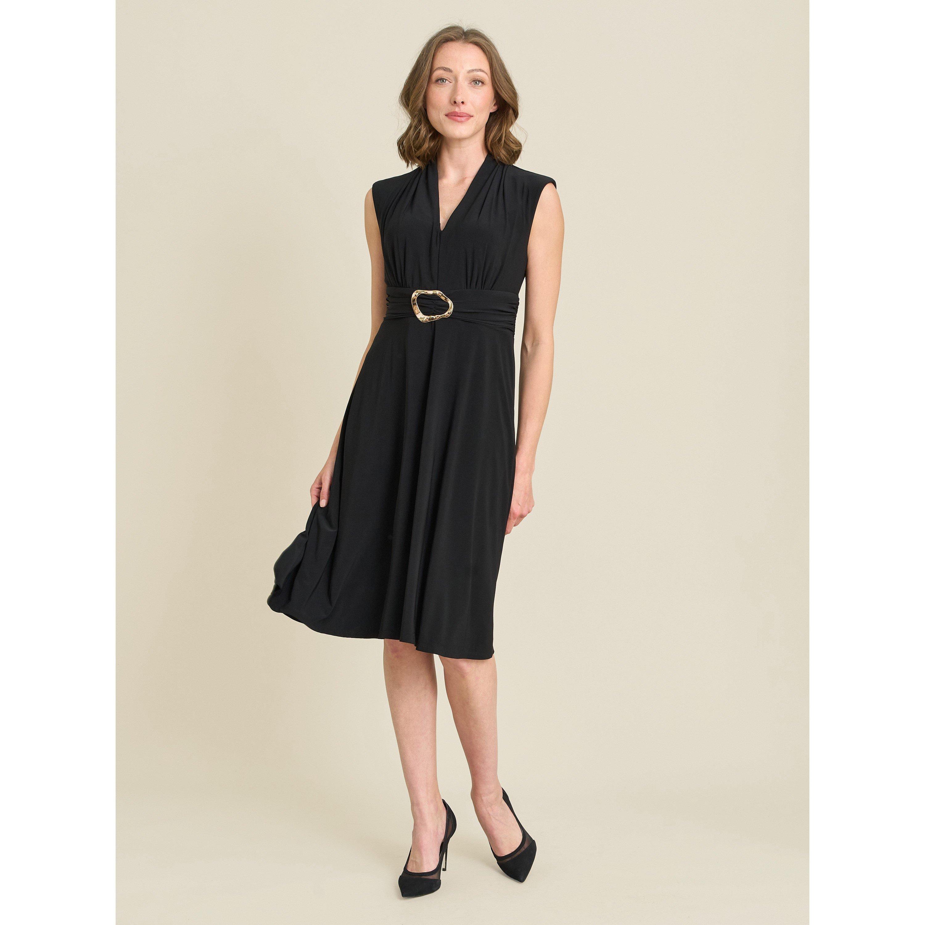 Black - Gina Bacconi - Suri Sleeveless Dress - 3