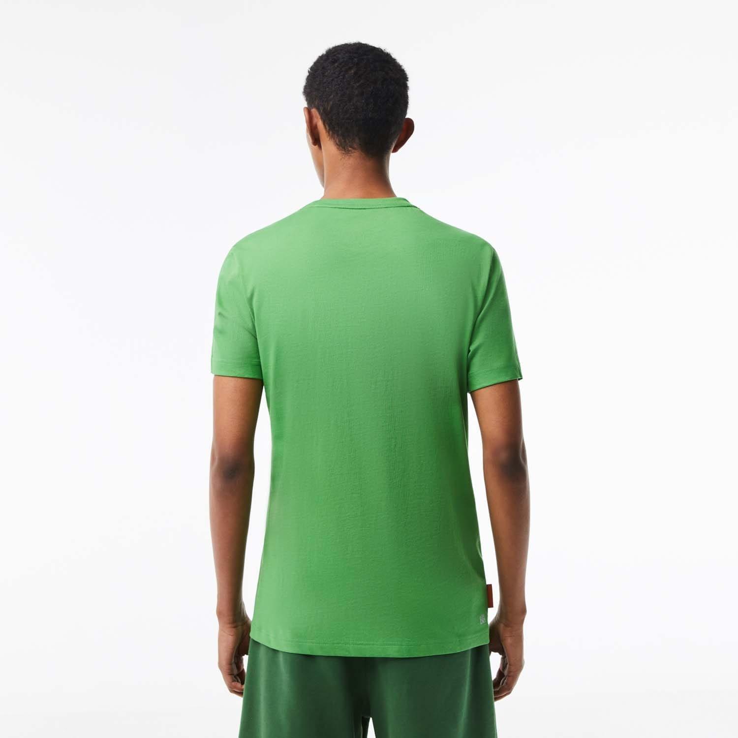 Green - Lacoste - Roland Garros Edition Logo T-Shirt - 2