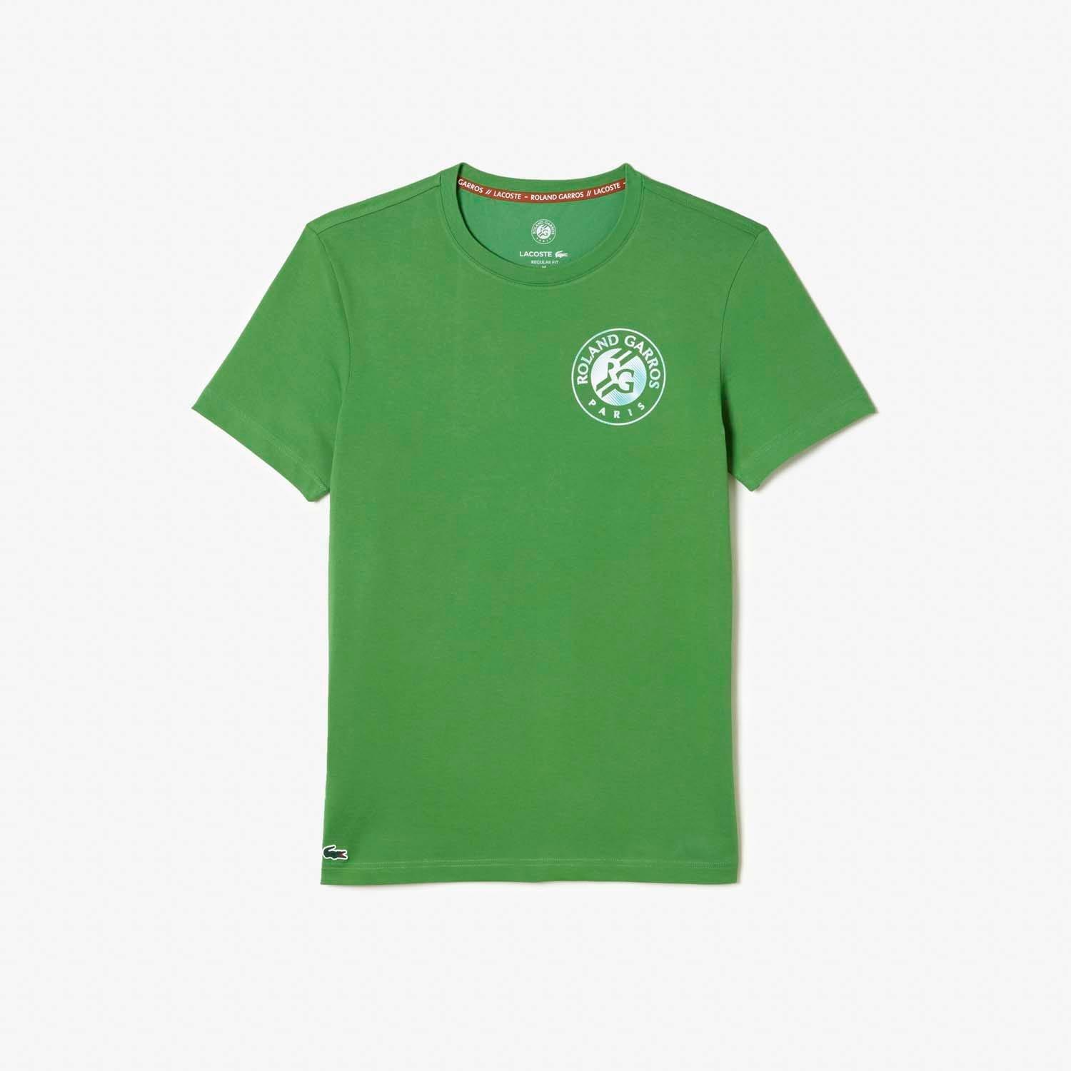 Green - Lacoste - Roland Garros Edition Logo T-Shirt - 3