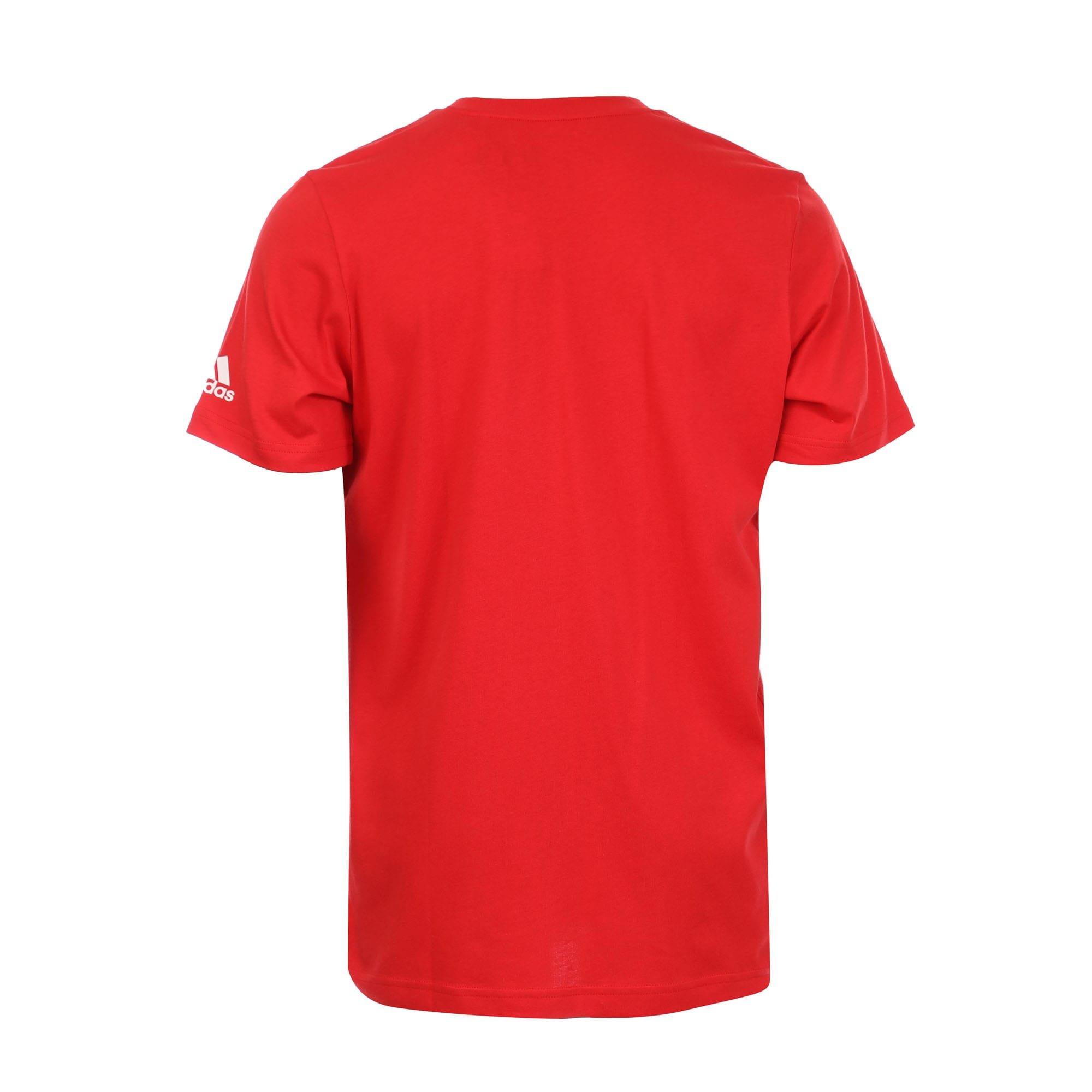 Red - adidas - BOS Blank Tee - 2