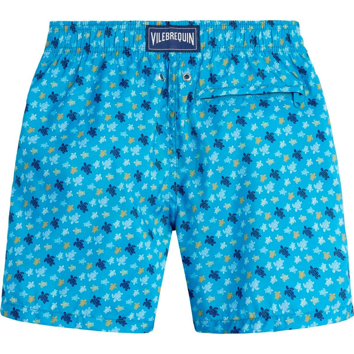 Bleu Hawai - Vilebrequin - Micro Turtle Swim Shorts Junior - 2