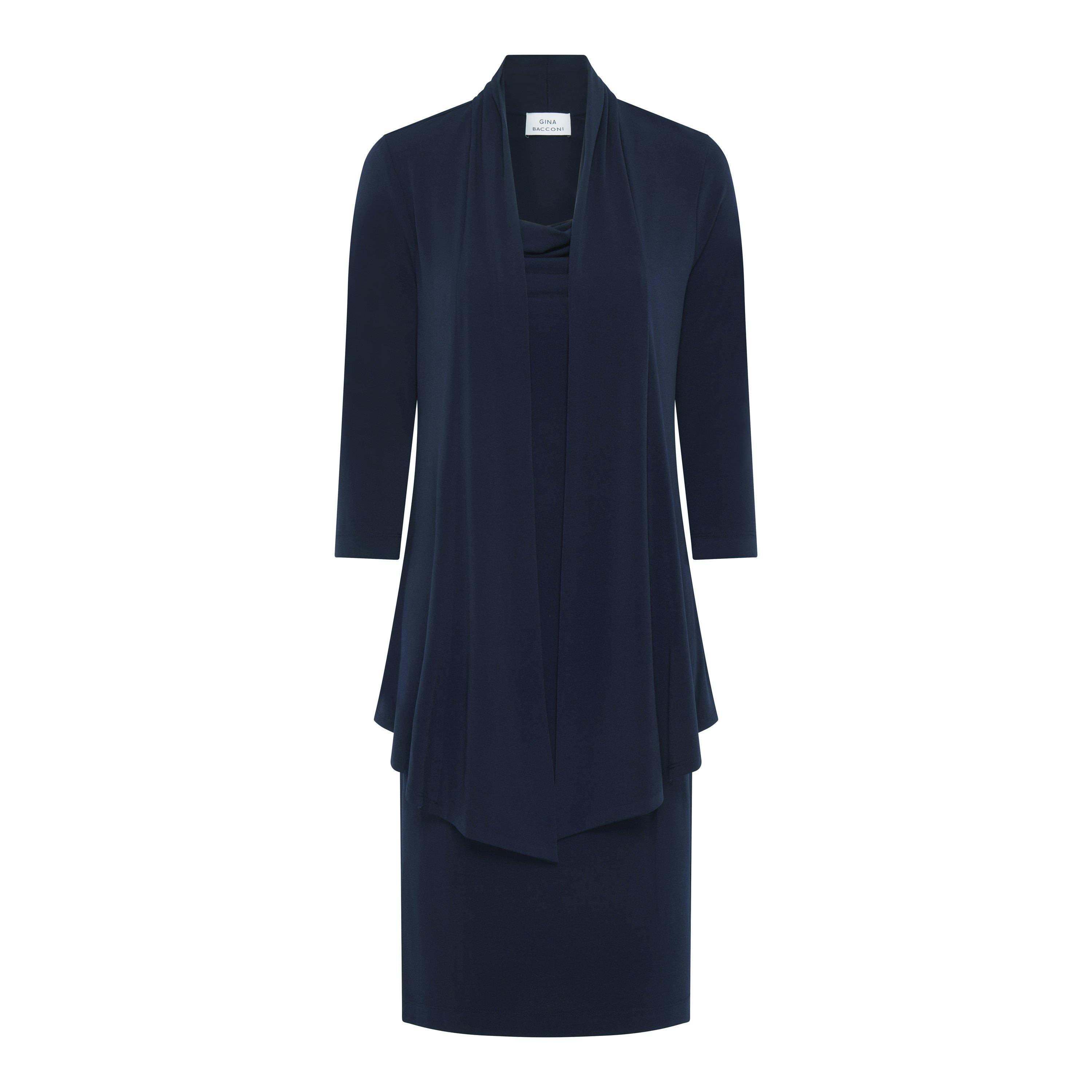 Navy - Gina Bacconi - Golda Dress And Jacket - 3