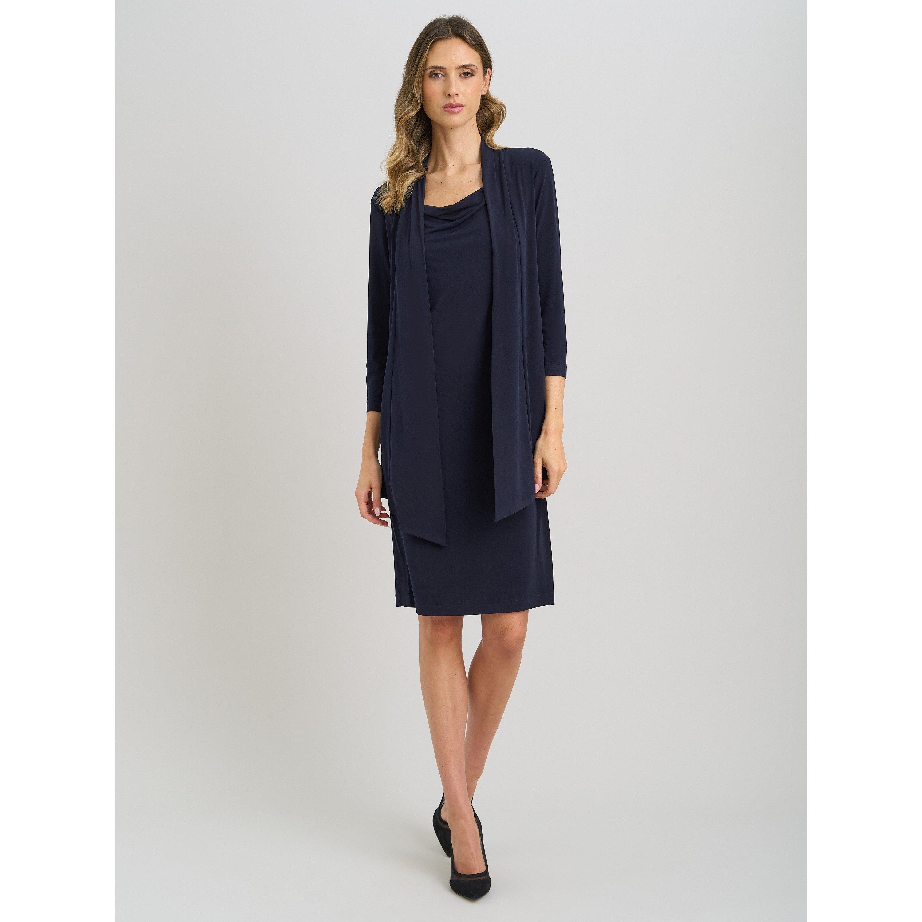Navy - Gina Bacconi - Golda Dress And Jacket - 5