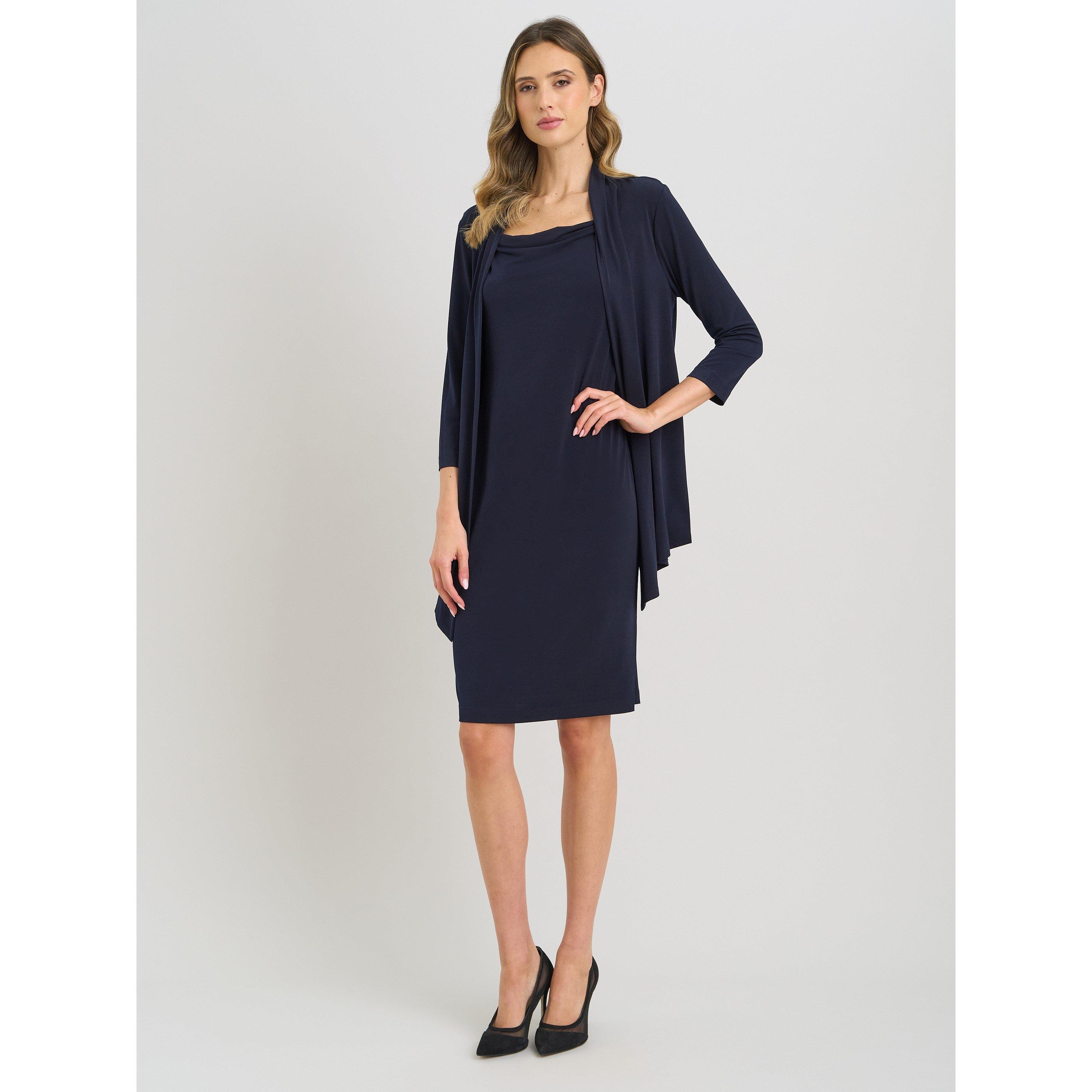 Navy - Gina Bacconi - Golda Dress And Jacket - 6