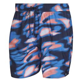 adidas Short Length Graphic Souleaf Swim Shorts Mens