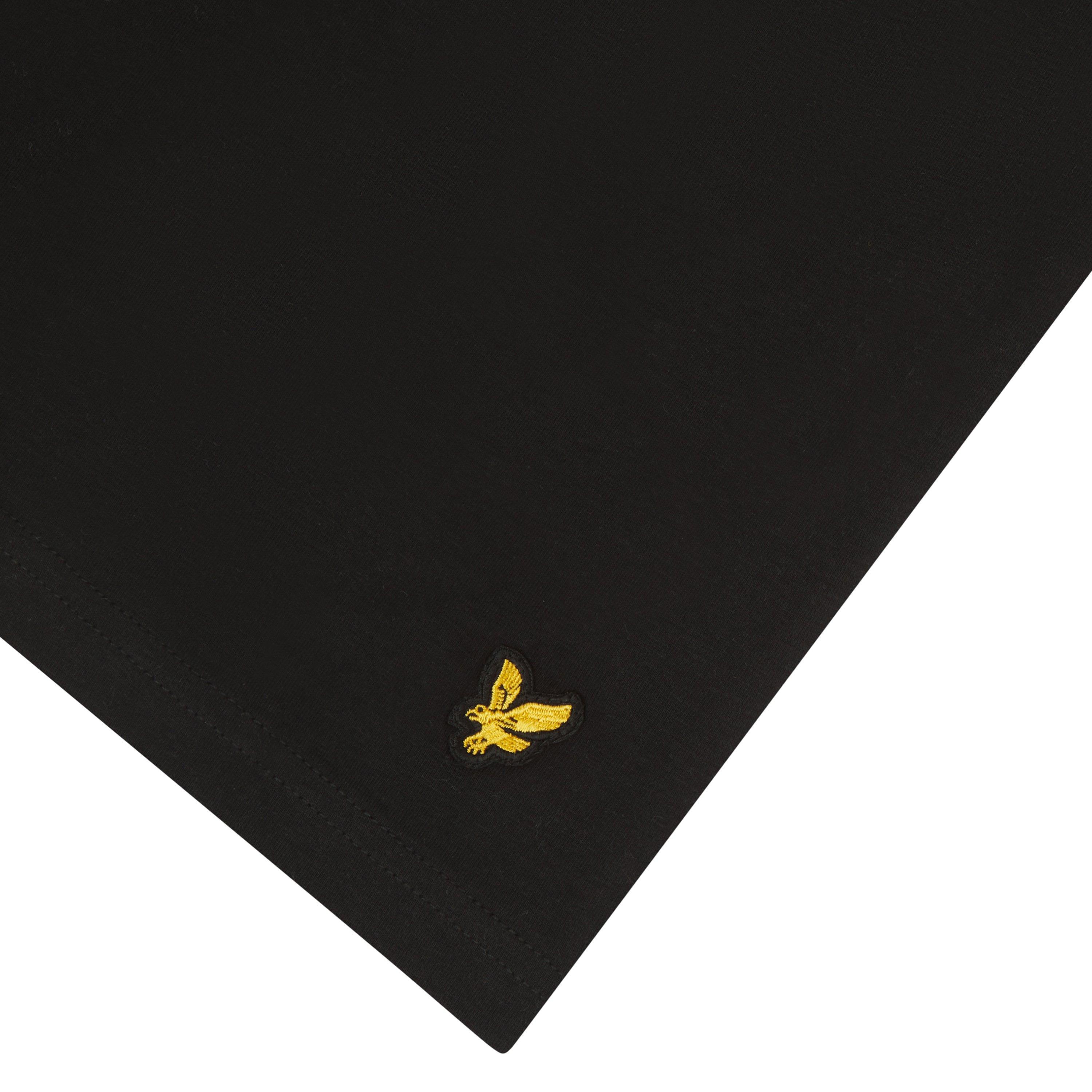 Black - Lyle and Scott - Pyjama Short-Sleeve Top - 3