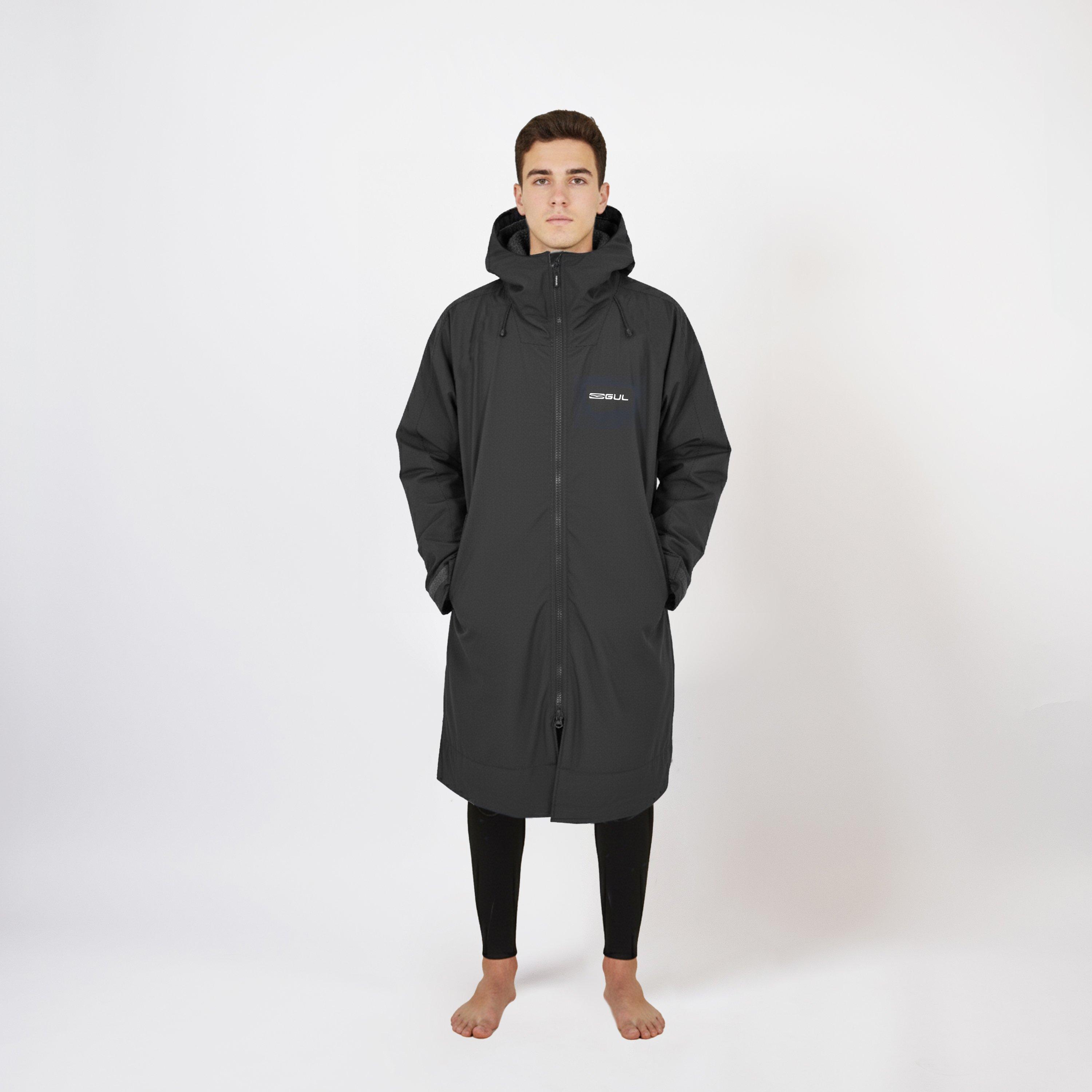 Gul  Revorobe Long Sleeve Changing Robe - Black - JNR
