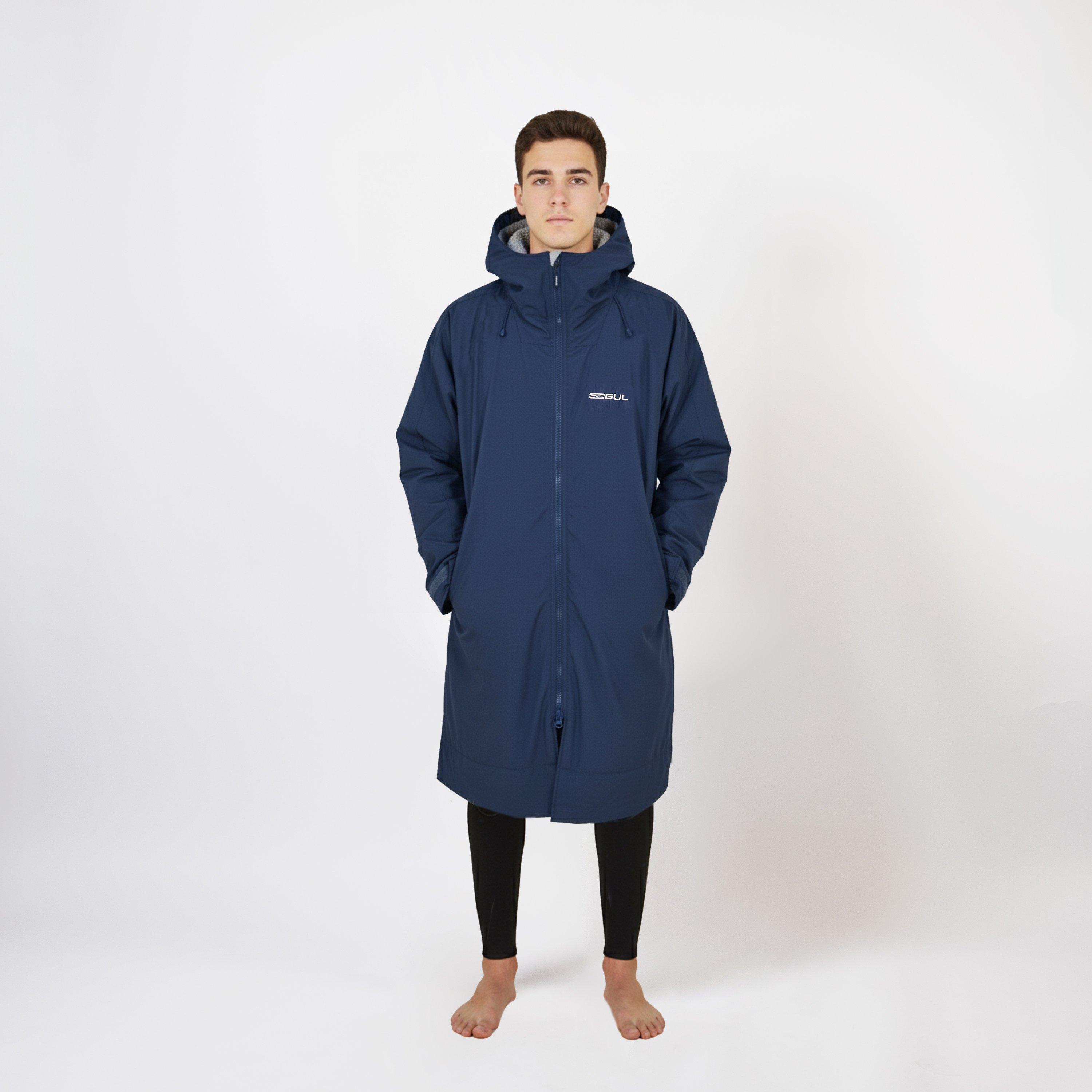 Gul  Revorobe Long Sleeve Changing Robe - Navy/Grey - M/L