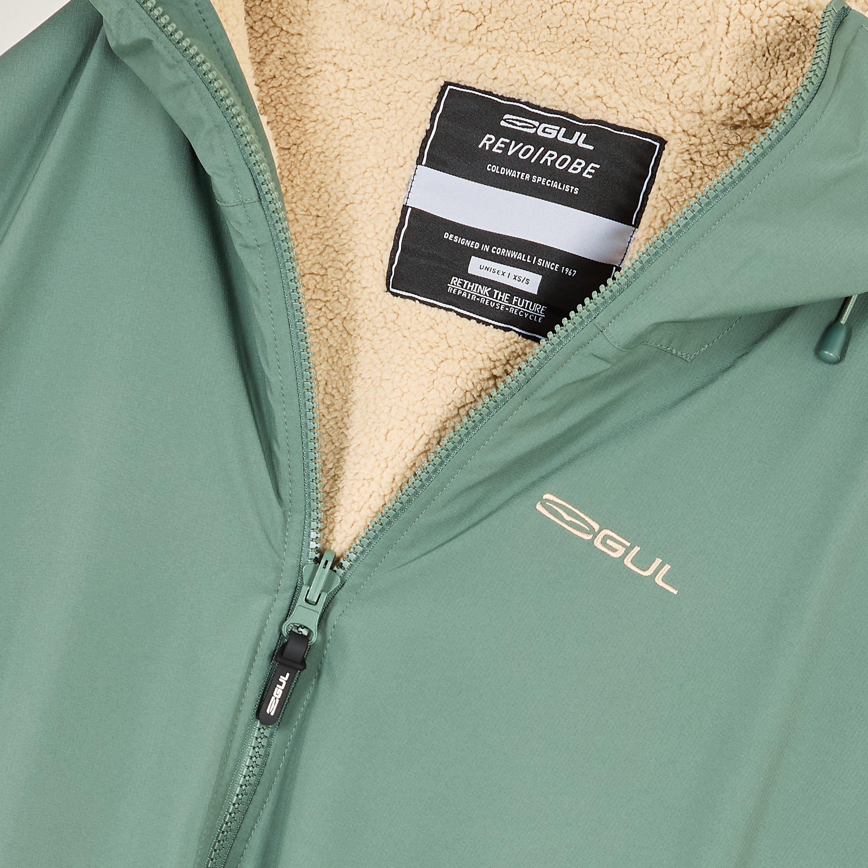Green/Taupe - Gul - REVOROBE LONG SLEEVE CHANGING ROBE - 3