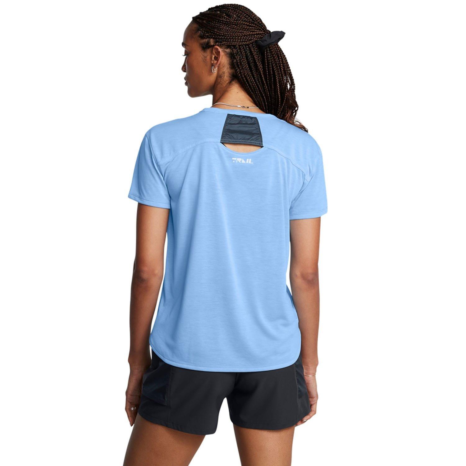 Blue - Under Armour - Trail Running T-Shirt - 2