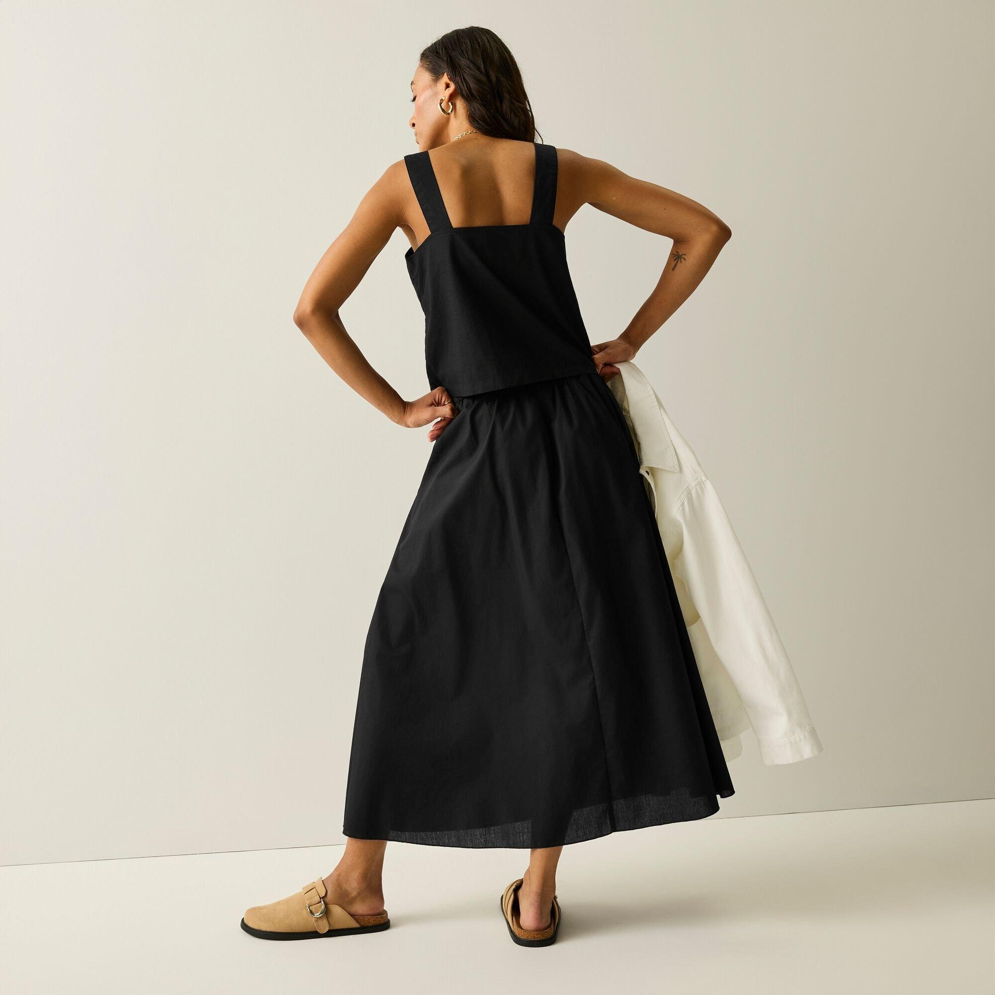 Black - Regatta - Women's Galdana Cotton Midi Skirt - 2