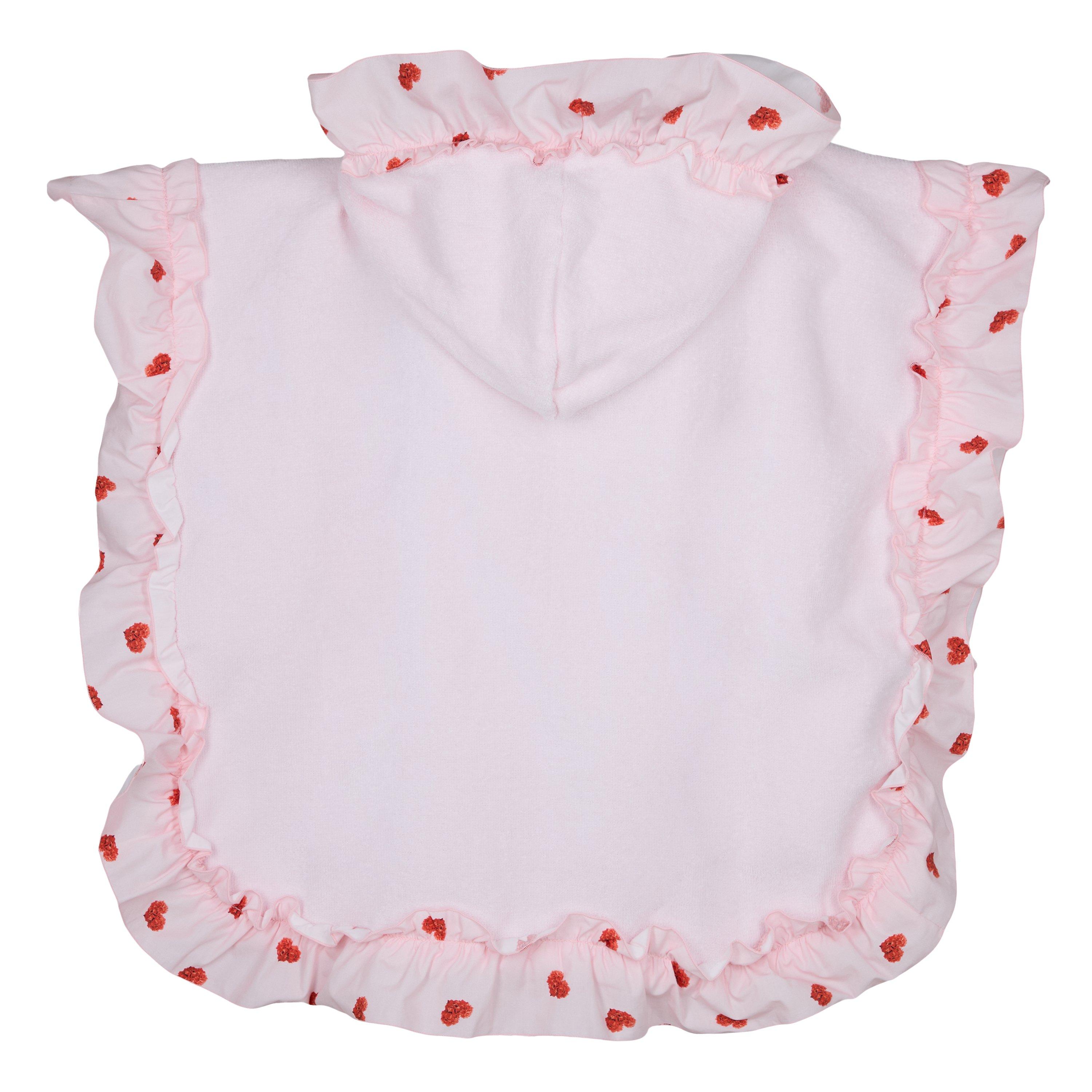 Pink - Phi - Kids' Heart Poncho - 3
