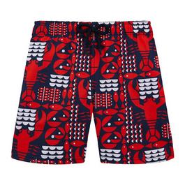 Vilebrequin Lobster Graphic Swim Shorts Juniors