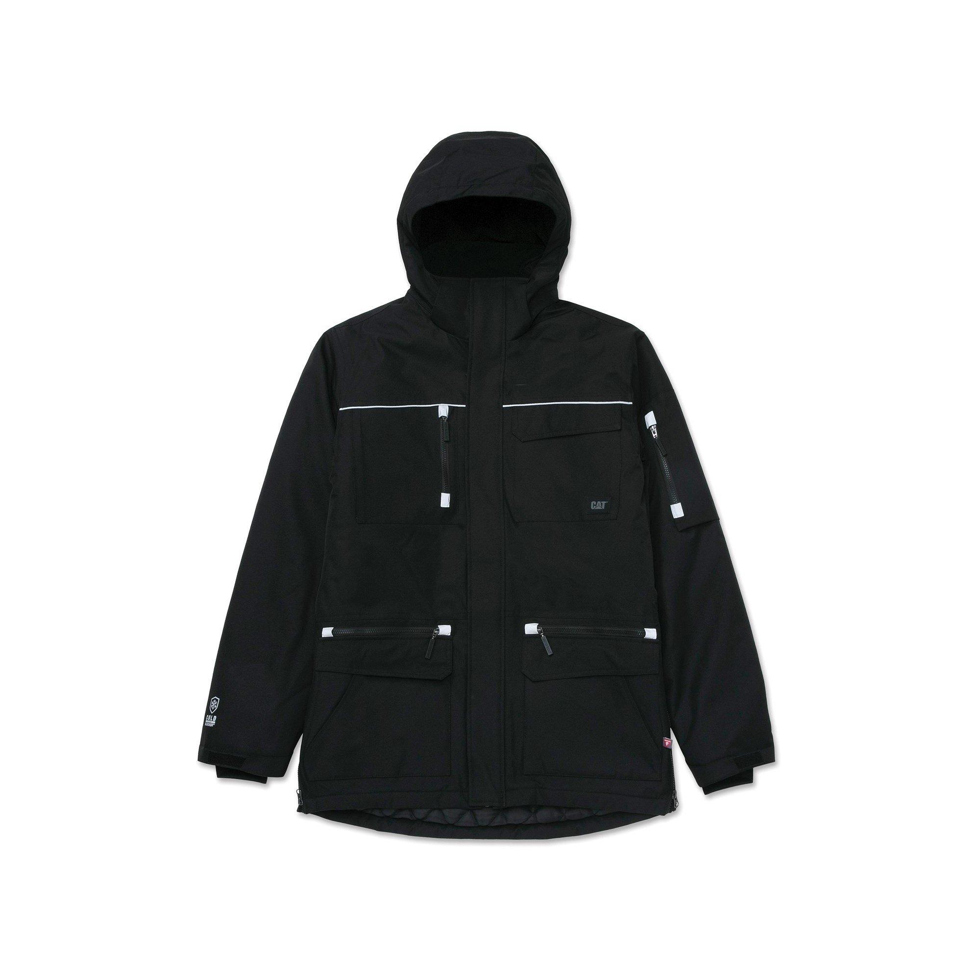 Black - Caterpillar - Insulated Work Parker - 1