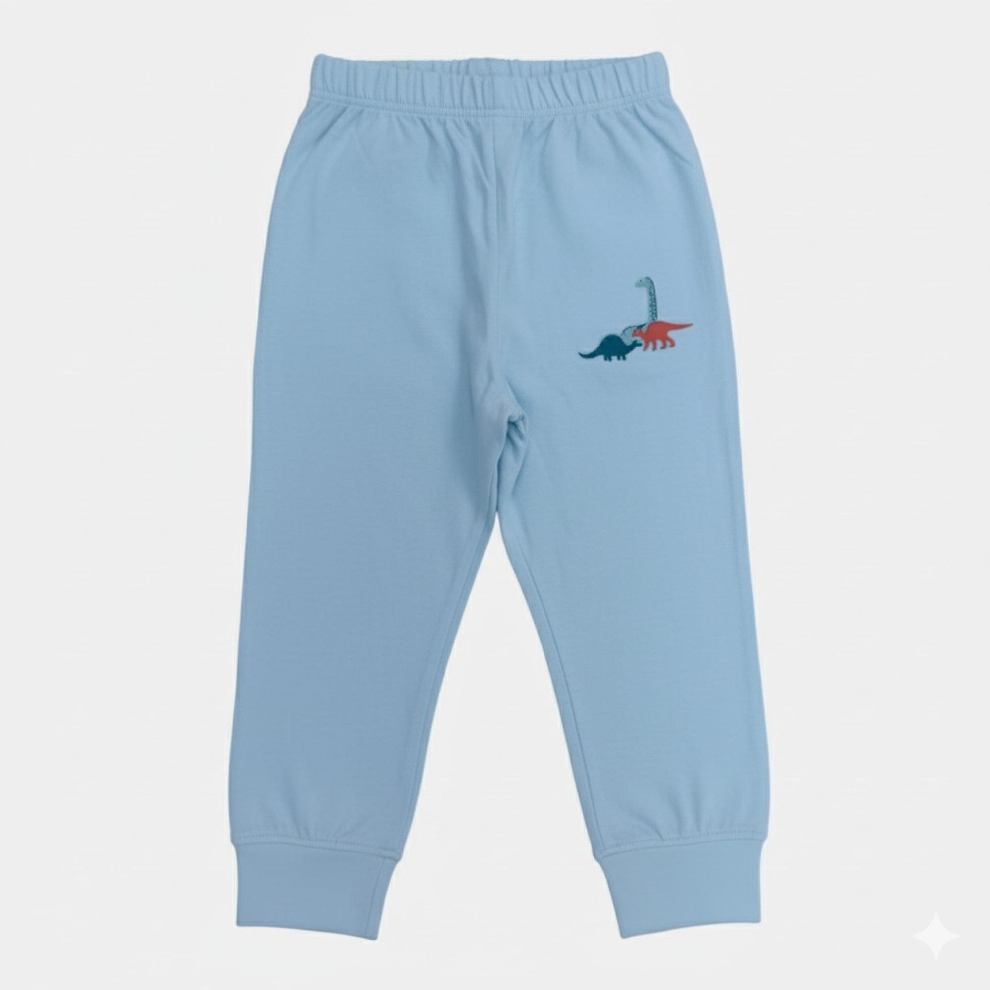 Dino - Star - 3 Pack Cotton Long Sleeve Pyjama Sets - 10