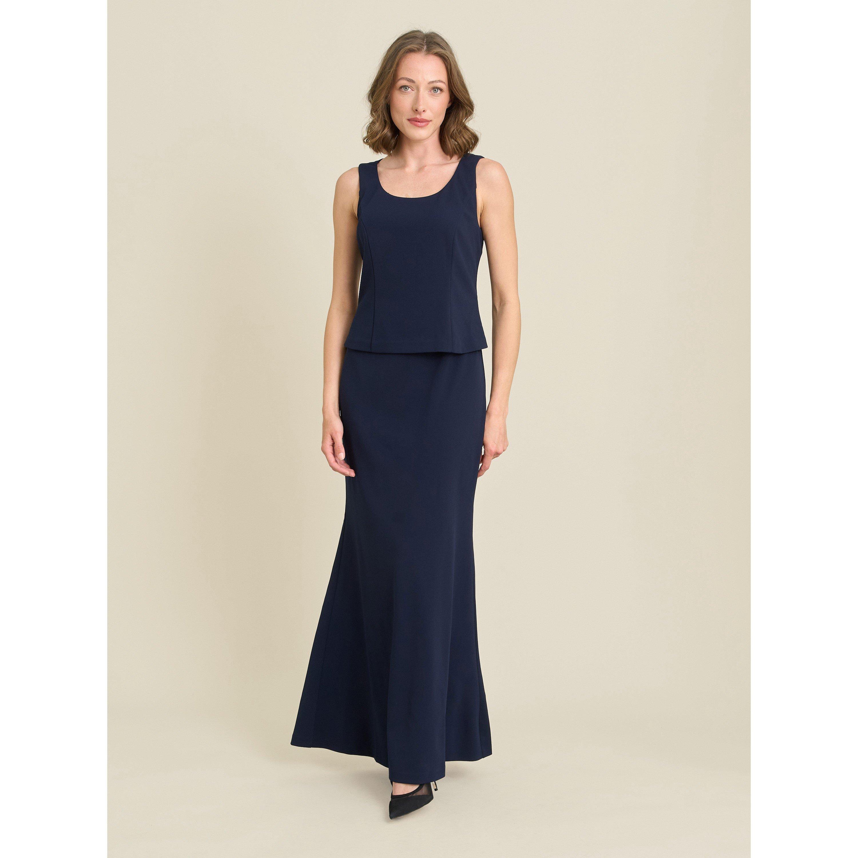 Navy - Gina Bacconi - Rayla Maxi Dress And Jacket - 6