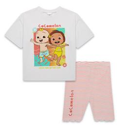 Character Chararacter Cocomelon T shirt and Cycling Short Set