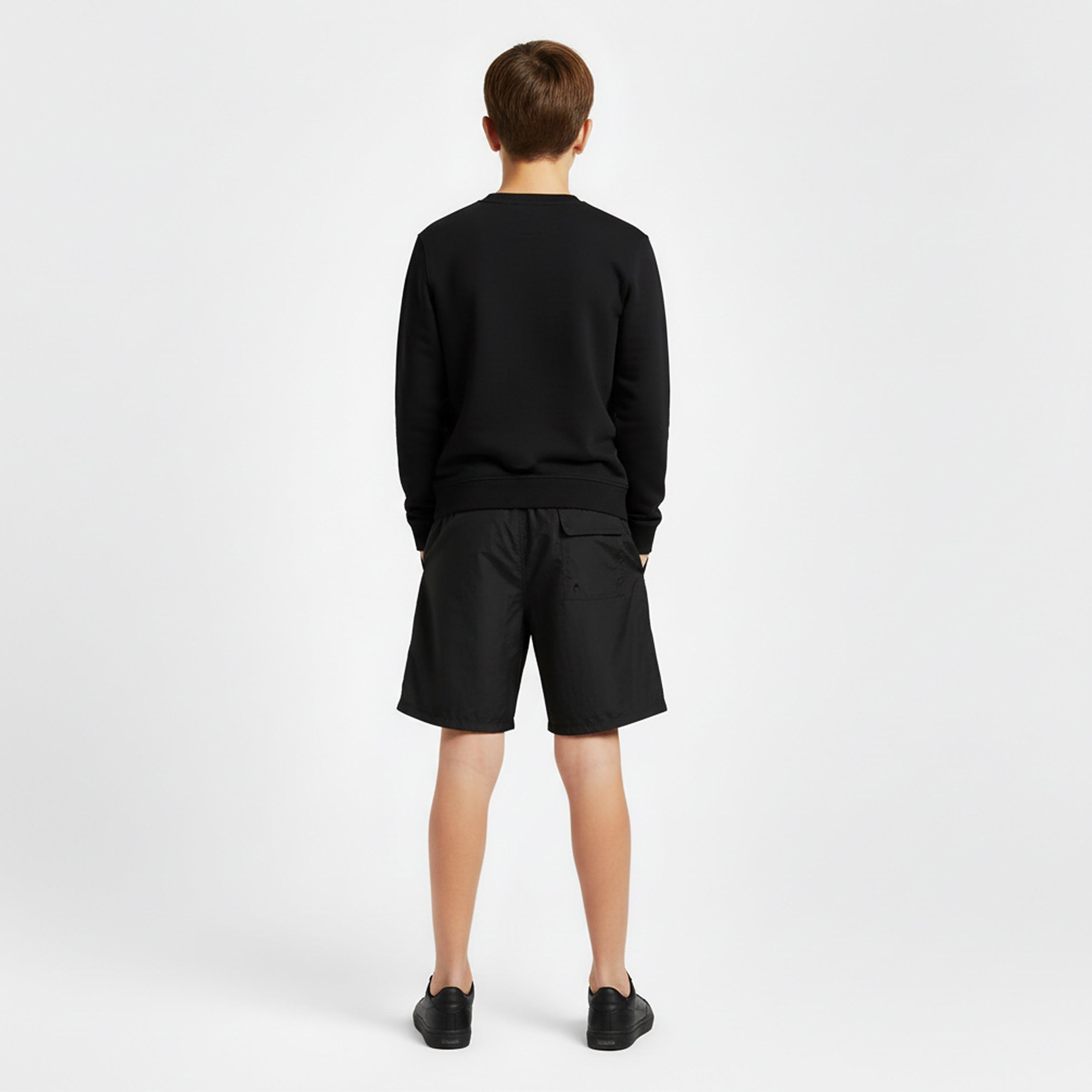 Jet Black Z865 - Lyle and Scott - Kids' Swim Shorts - 4
