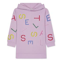 Stella McCartney Logo Hoodie Dress Juniors