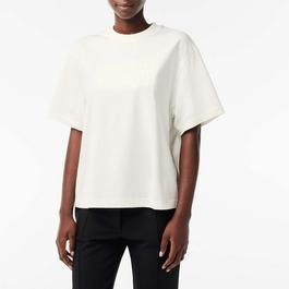 Lacoste Oversized Cotton Tennis Embroidery T-Shirt