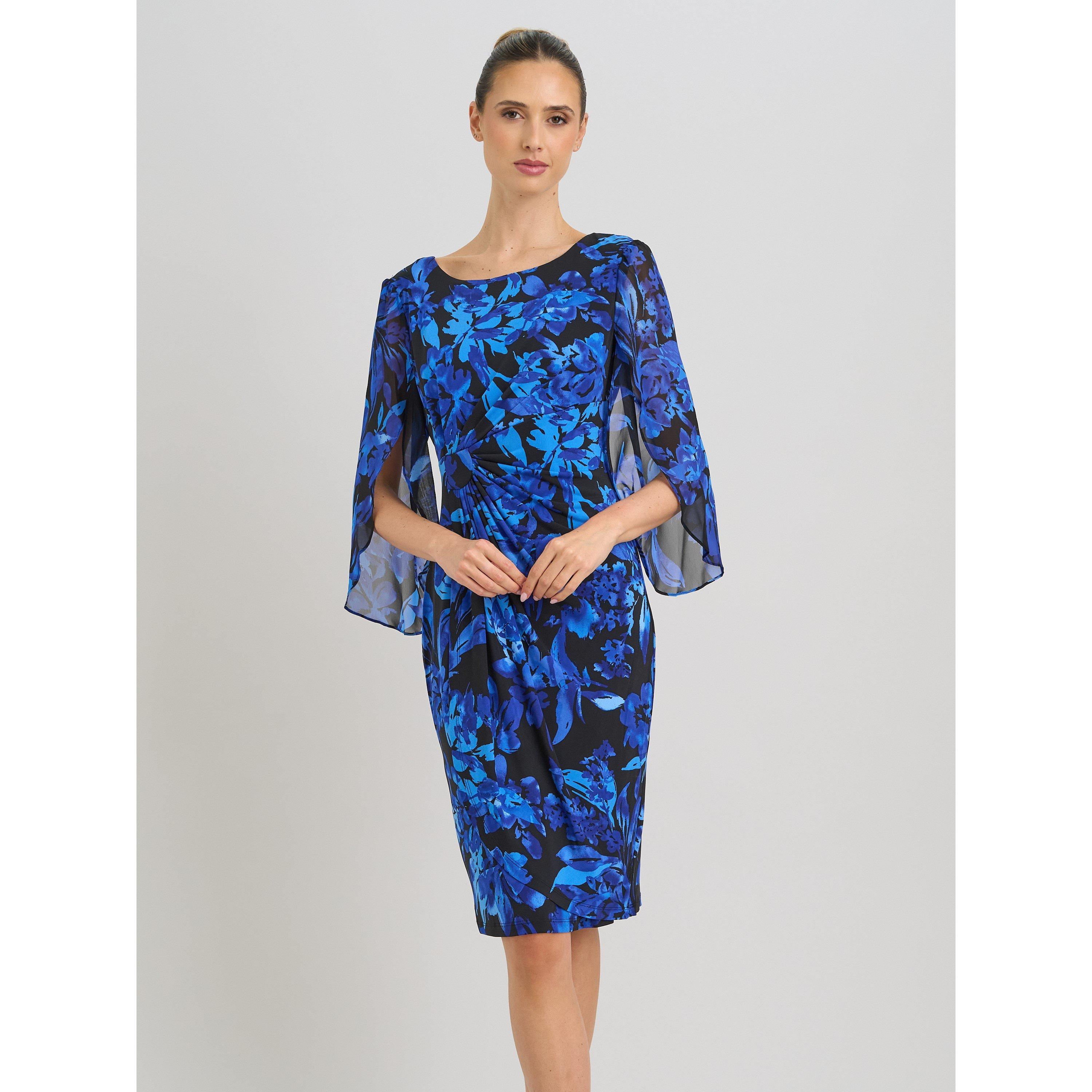 Gina Bacconi Harmony Floral Print Dress