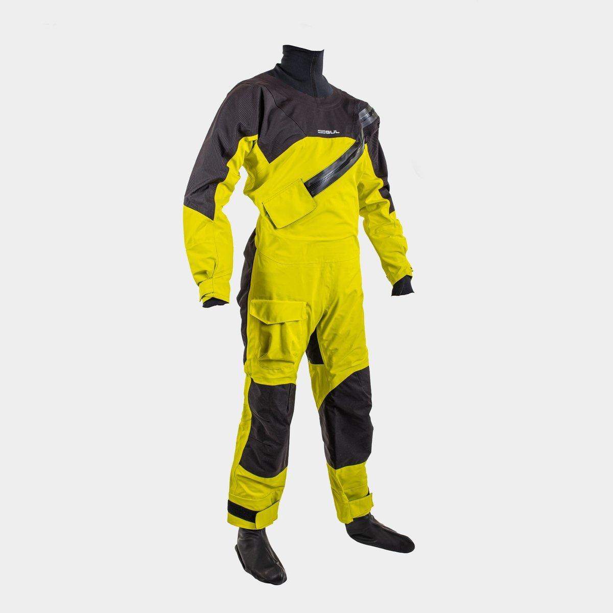Sulphur/Black - Gul - Dartmouth Junior Drysuit - 1