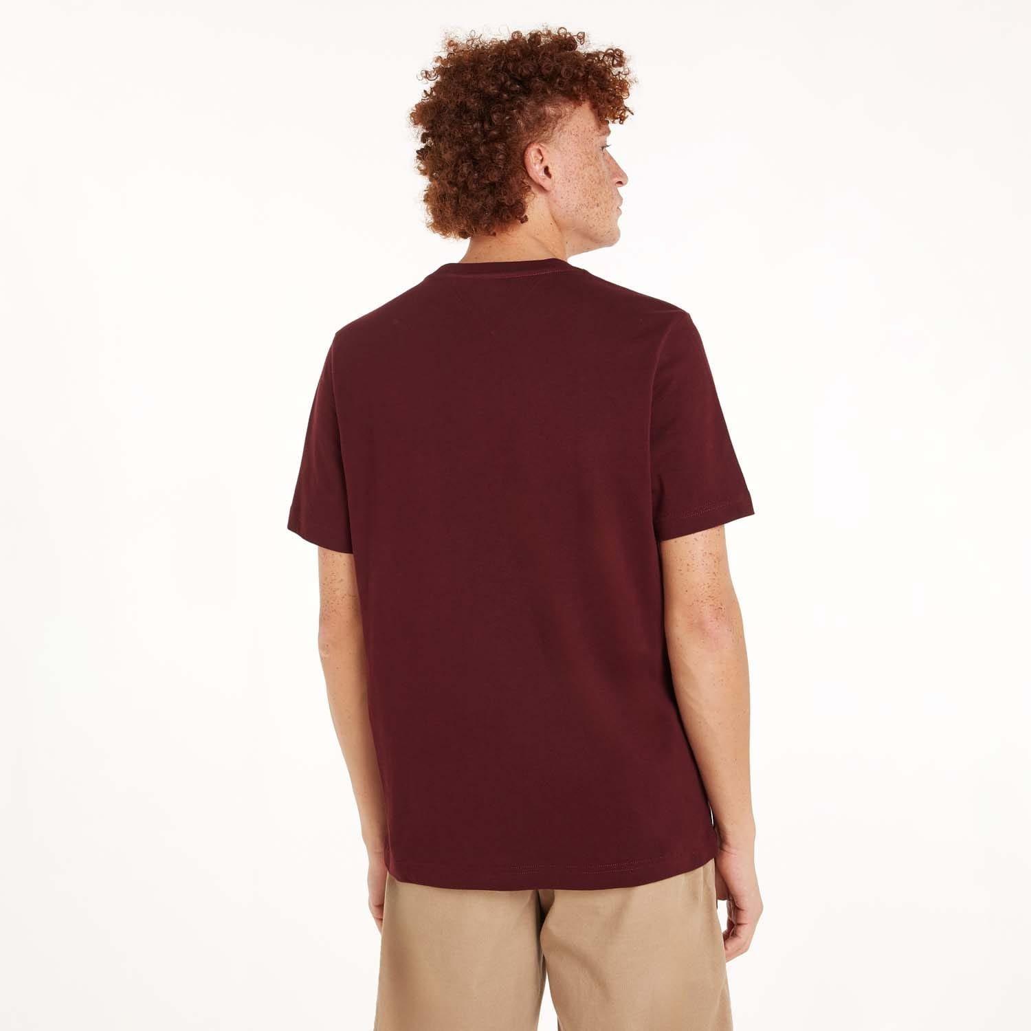 Purple - Tommy Hilfiger - Crest Logo Embroidery T-Shirt - 2