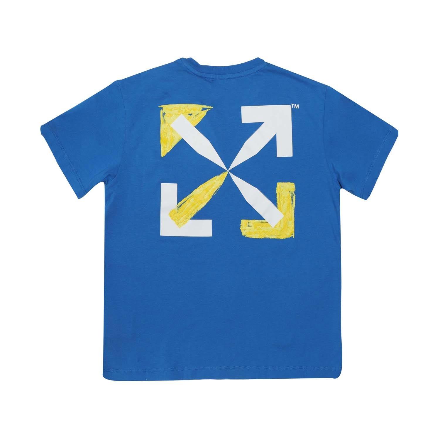 Blue Yellow - Off White - Script T-Shirt - 2